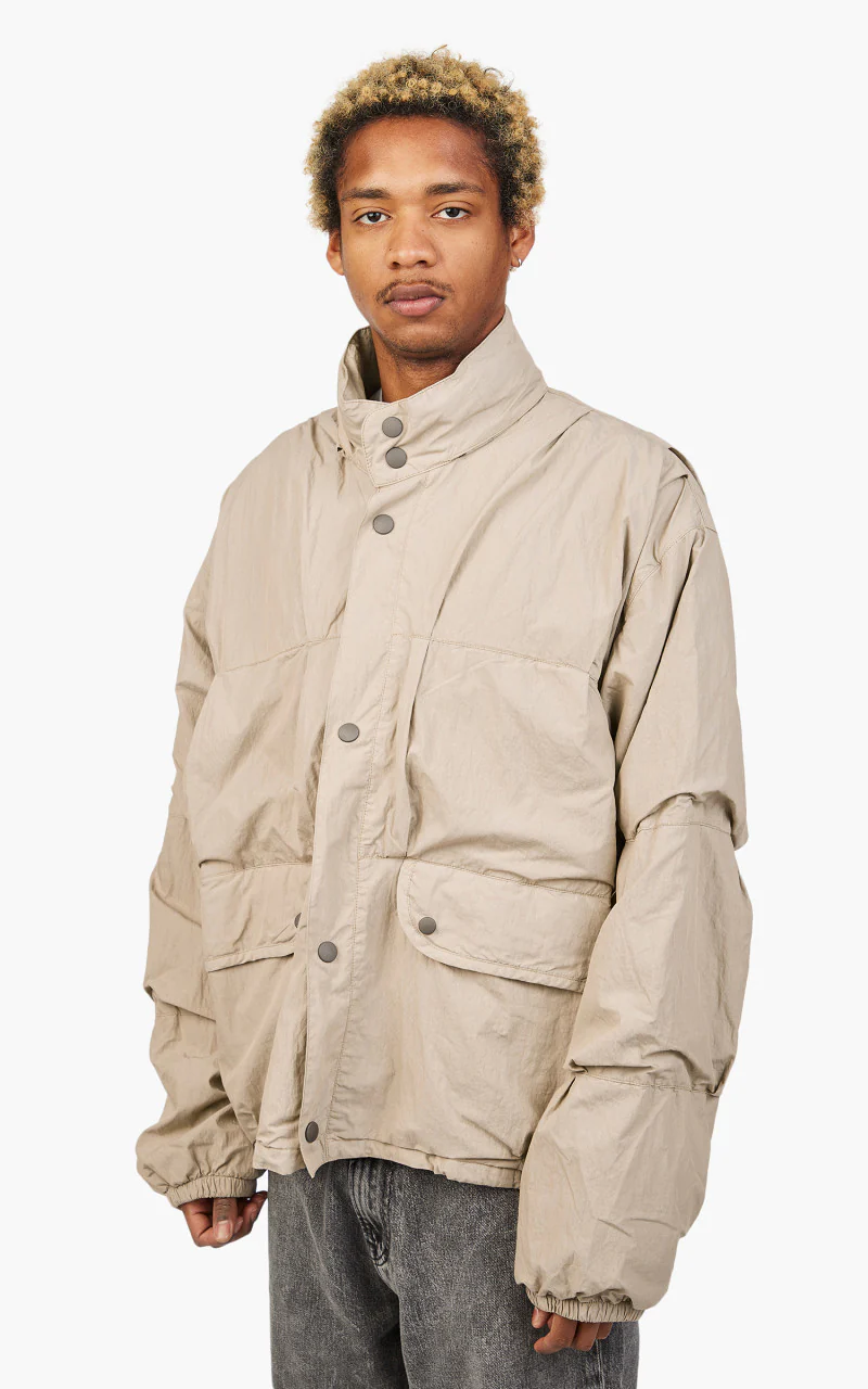 Our Legacy Exhale Puffa Metallic Sand Parachute Poplin - Image 4