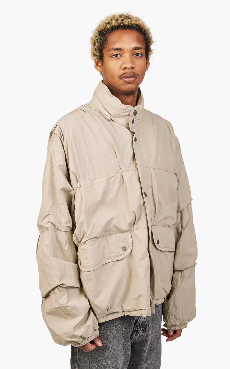 Our Legacy Exhale Puffa Metallic Sand Parachute Poplin - Image 5