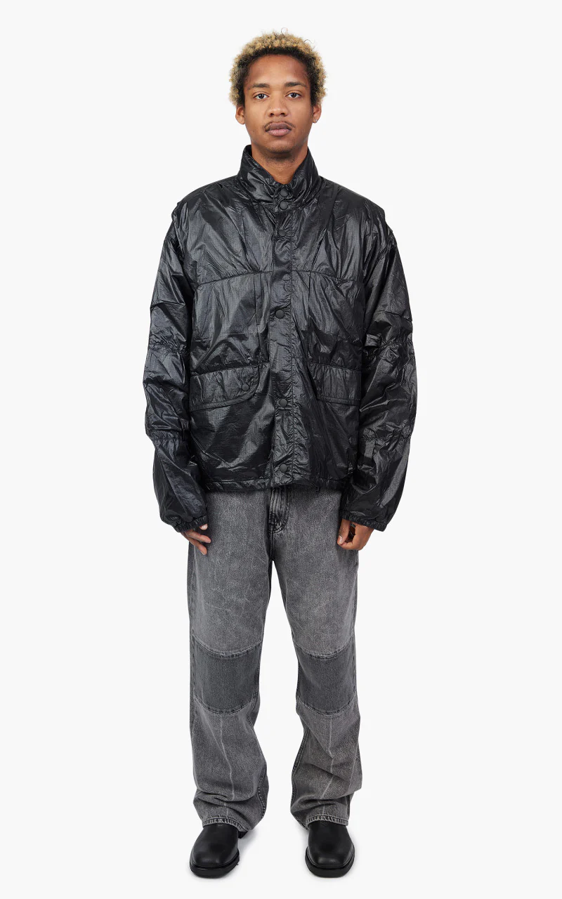 Our Legacy Exhale Puffa Tech Chintz Ripstop Black - Image 2