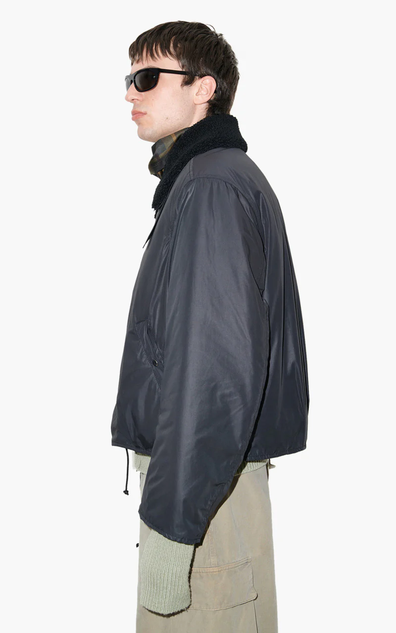 Our Legacy Grizzly Jacket Black Wax Mirage Tech - Image 4