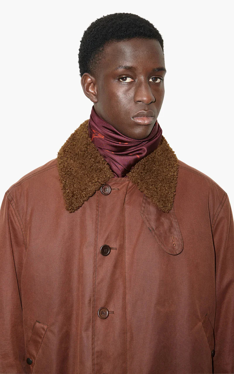 Our Legacy Grizzly Jacket Oxblood Everwax - Image 3