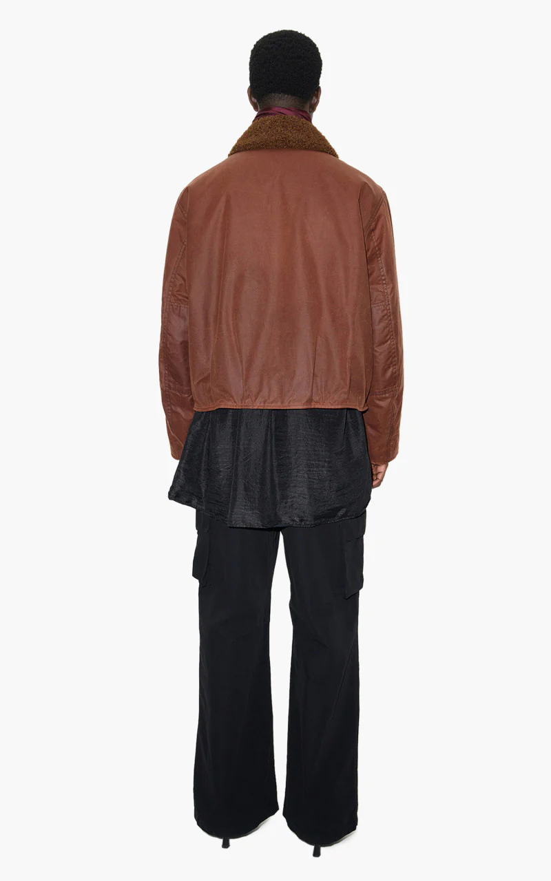 Our Legacy Grizzly Jacket Oxblood Everwax - Image 8