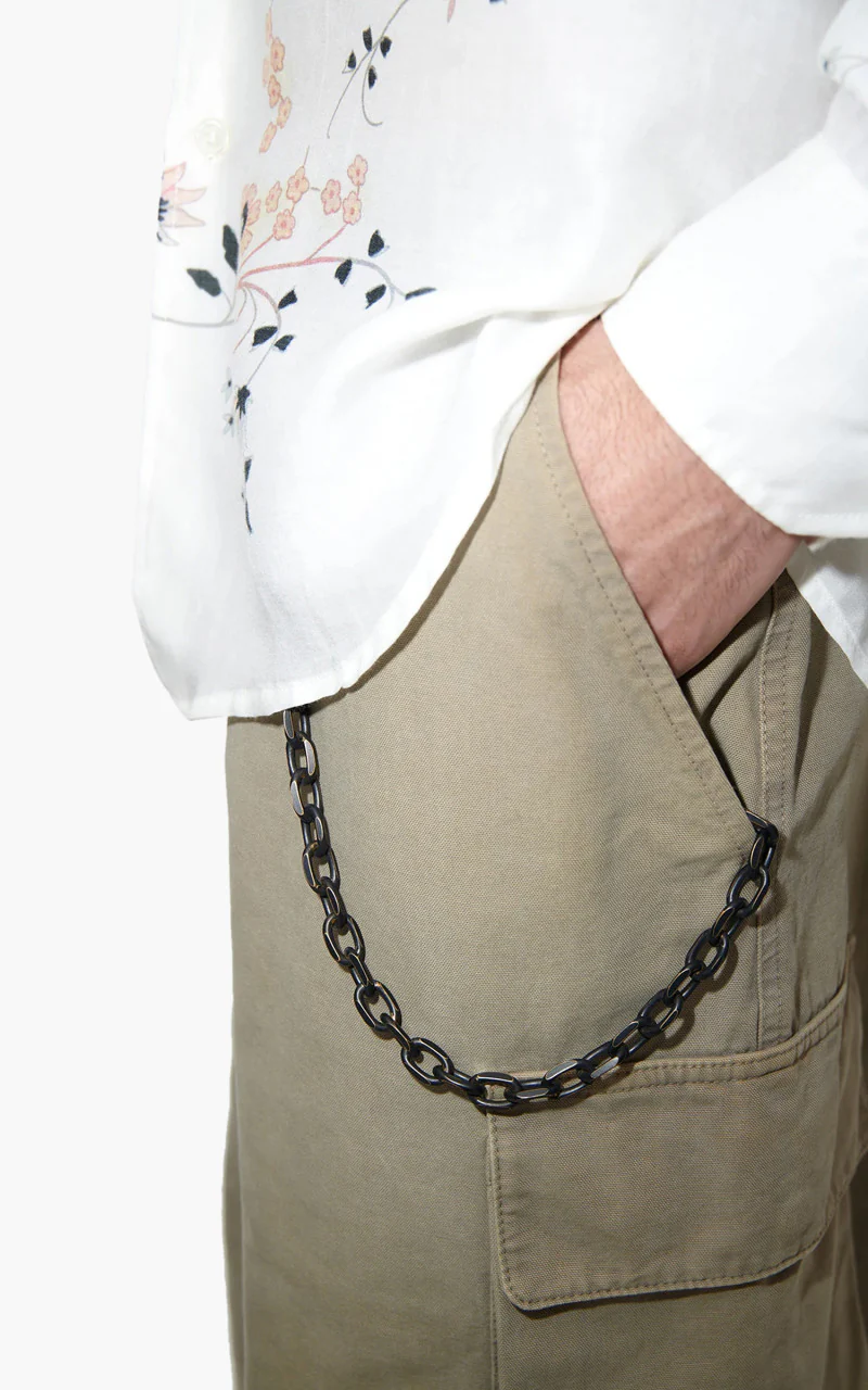 Our Legacy Ladon Key Chain Vanished Black Metal - Image 2
