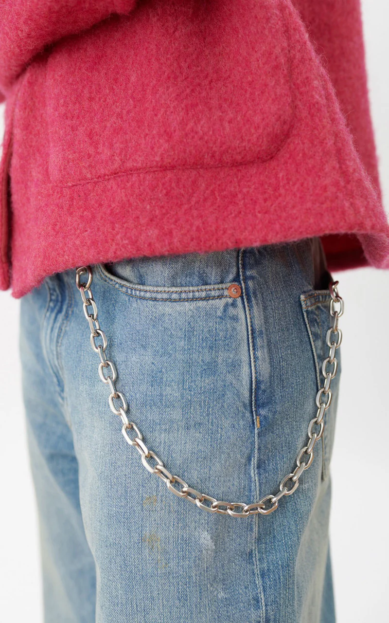 Our Legacy Ladon Matte Nickel Keyring - Image 5