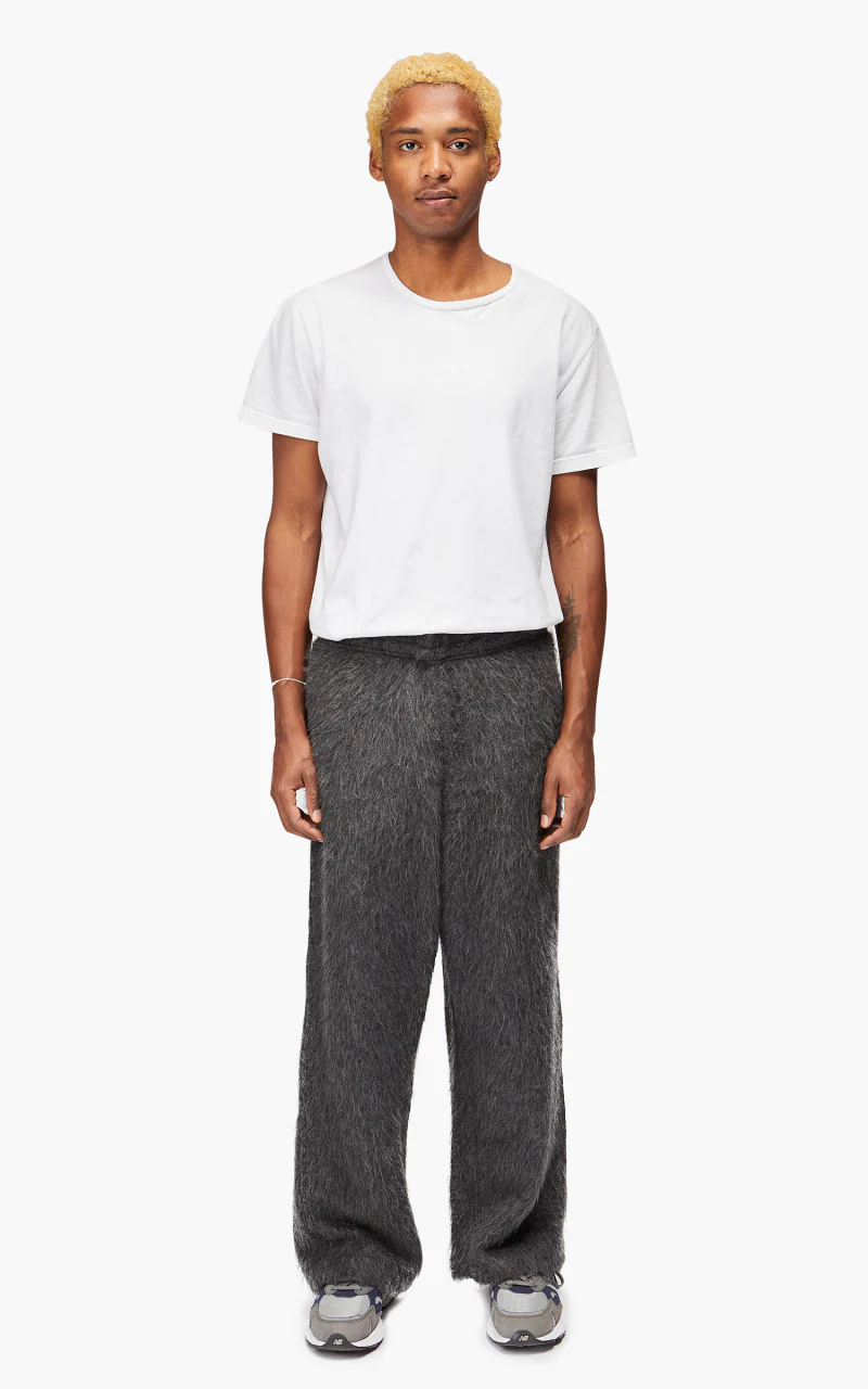 Our Legacy Reduced Trousers Ash Grey Alpaca - Image 2