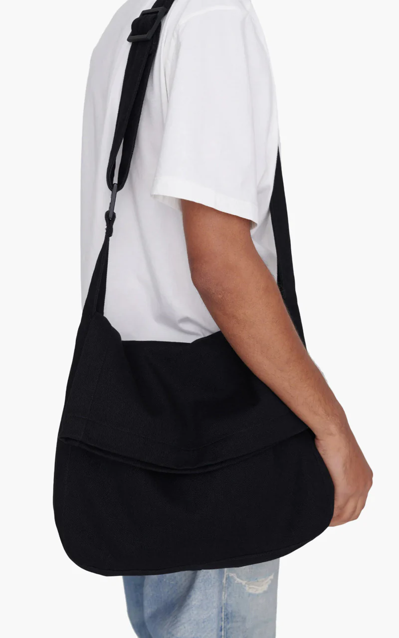 Our Legacy Sling Bag Washed Denim Black - Image 2