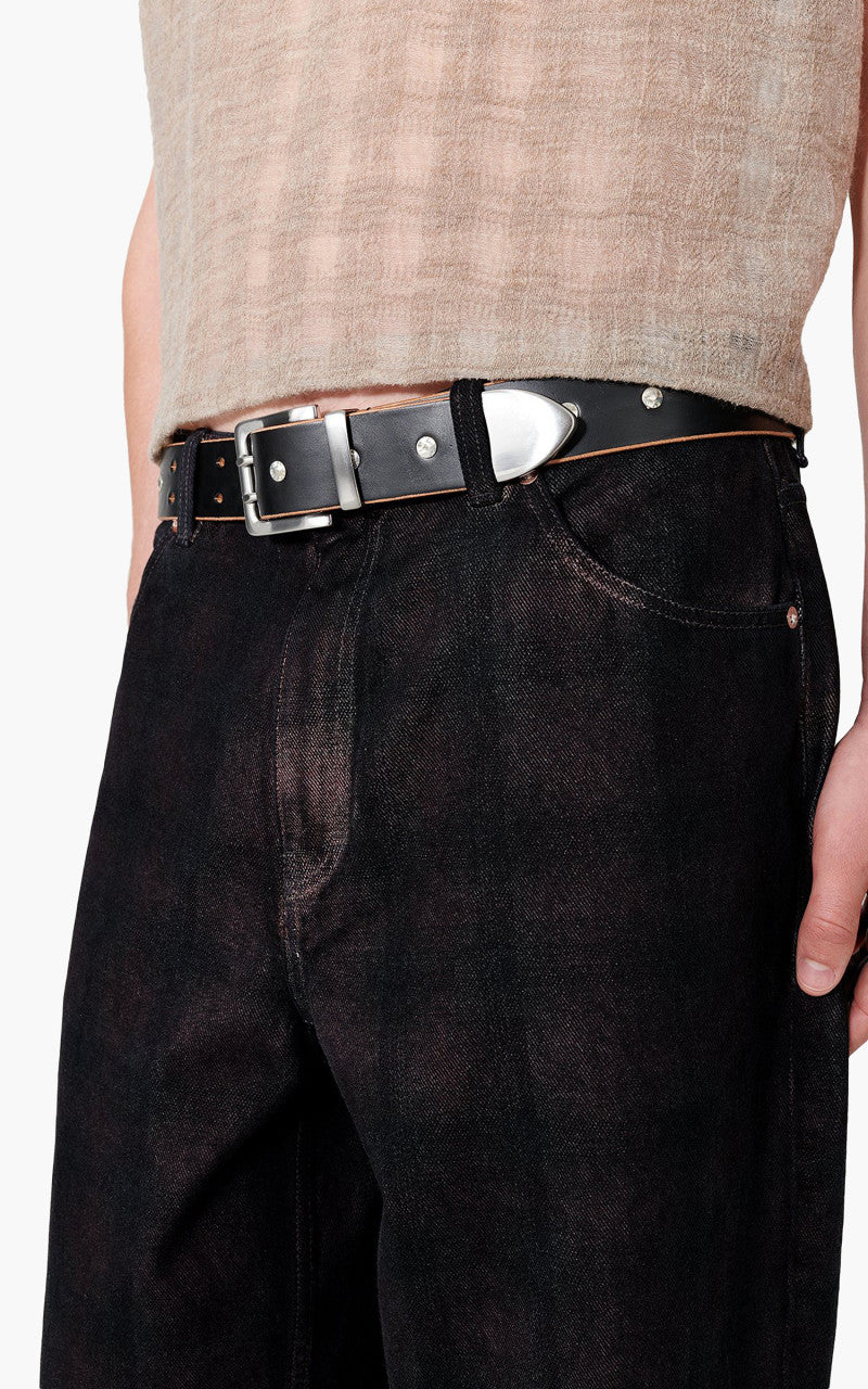 Our Legacy Vast Cut Jeans Overdyed Big Lumberjack Print - Image 4