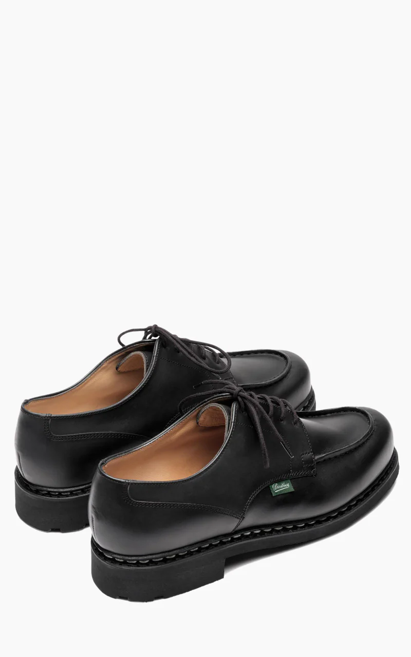 Paraboot Chambord Derby Lisse Black - Image 4