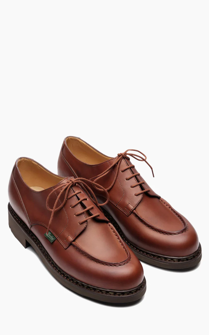 Paraboot Chambord Derby Lisse Marron - Image 2