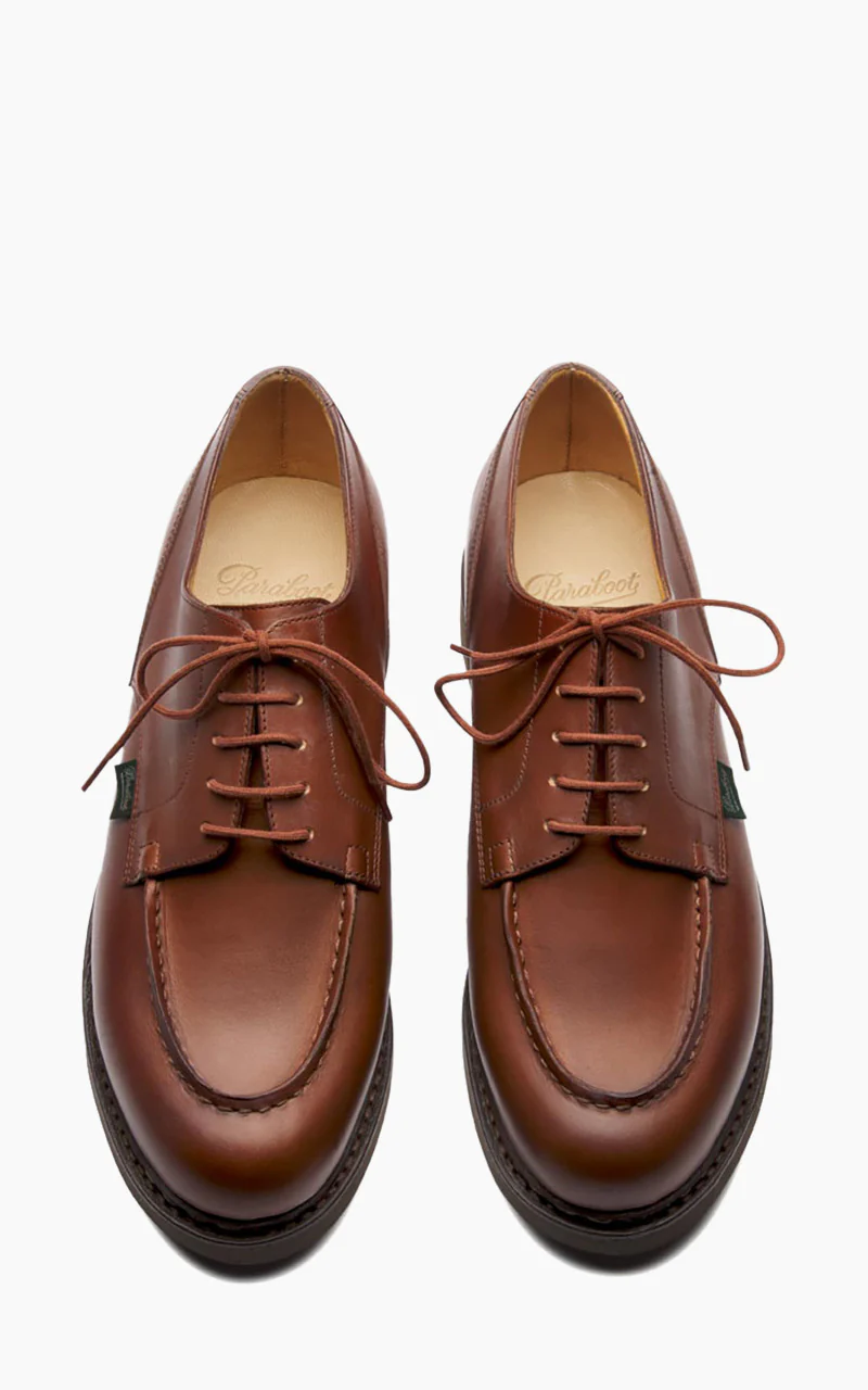Paraboot Chambord Derby Lisse Marron - Image 4