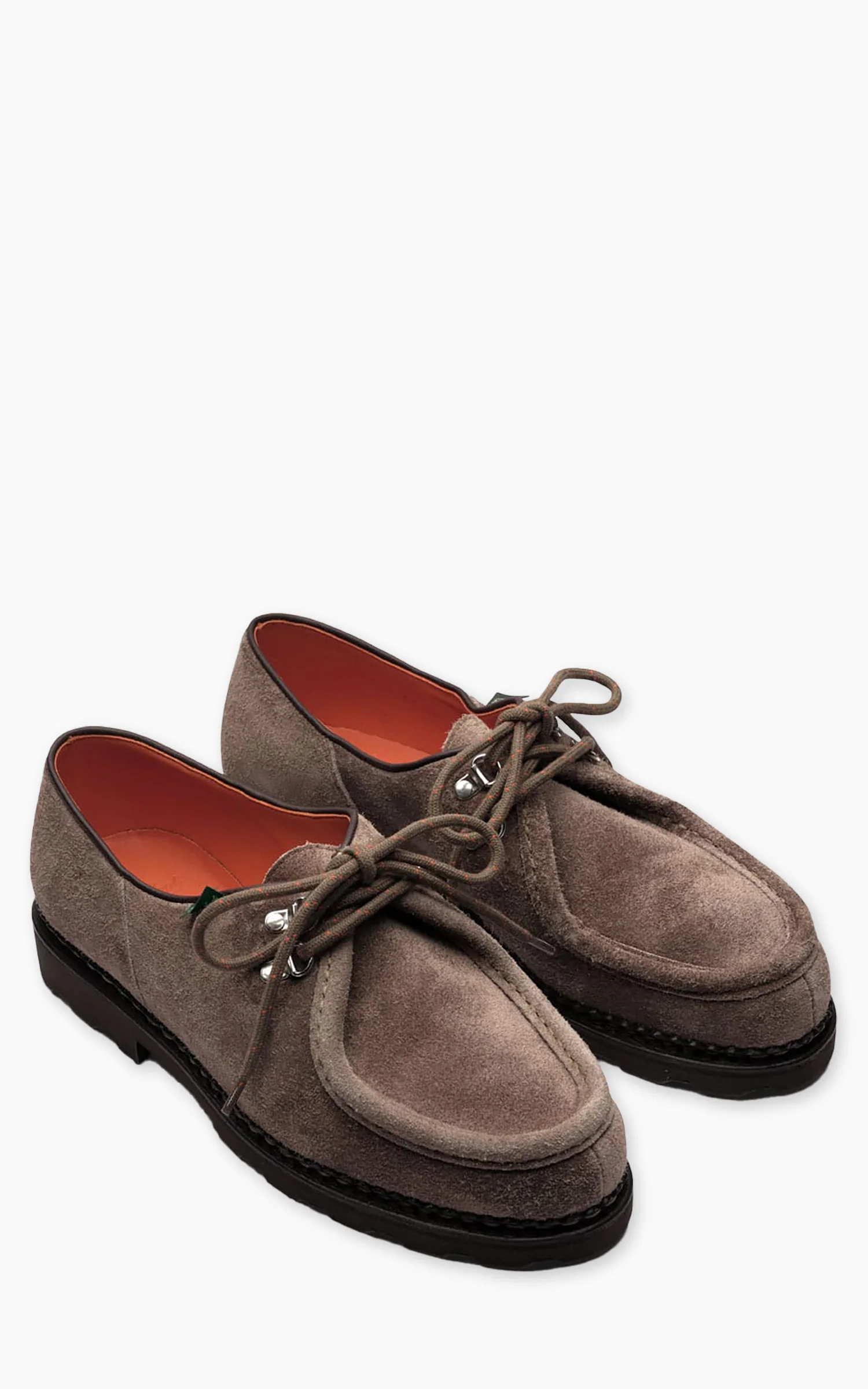 Paraboot Michael Derby Anneaux Suede Graphite - Image 2