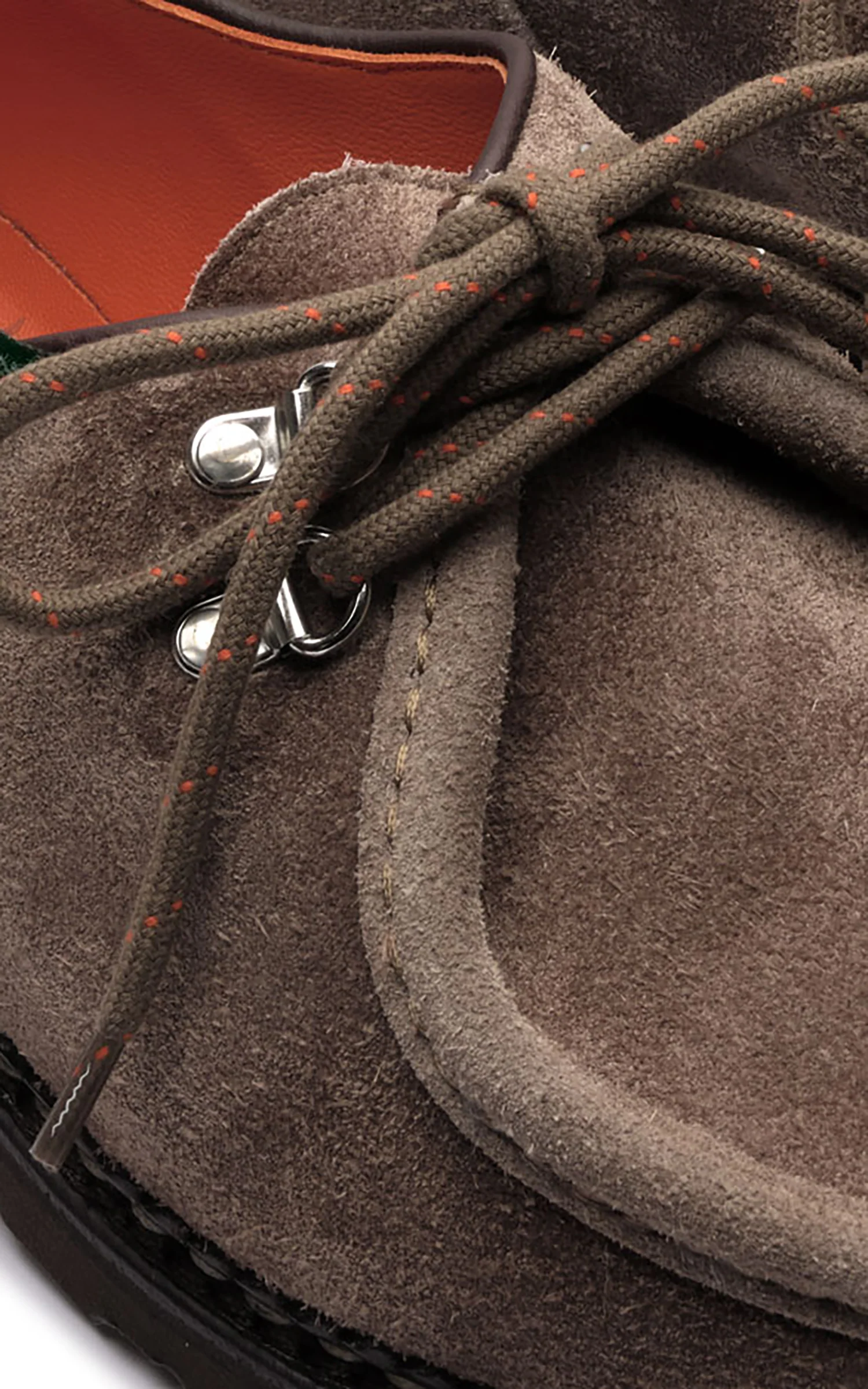 Paraboot Michael Derby Anneaux Suede Graphite - Image 6