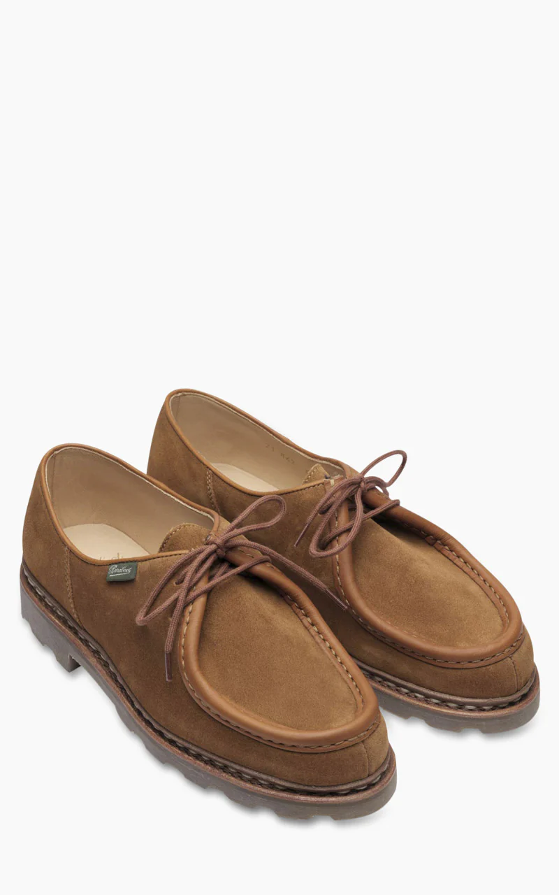 Paraboot Michael Derby Suede Whisky - Image 2