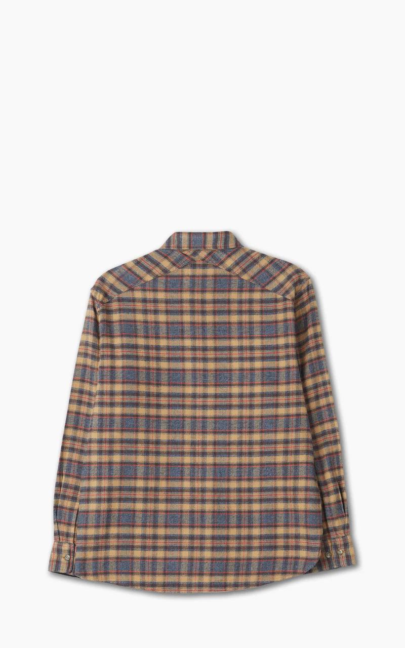 Pendleton Fremont Flannel Shirt Brown/Black/Red Plaid - Image 3
