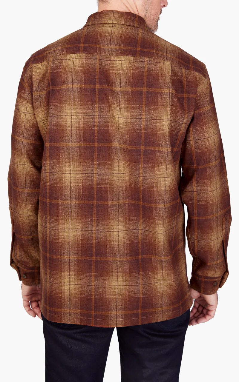 Pendleton Original Board Shirt Gold/Rust Ombre - Image 5
