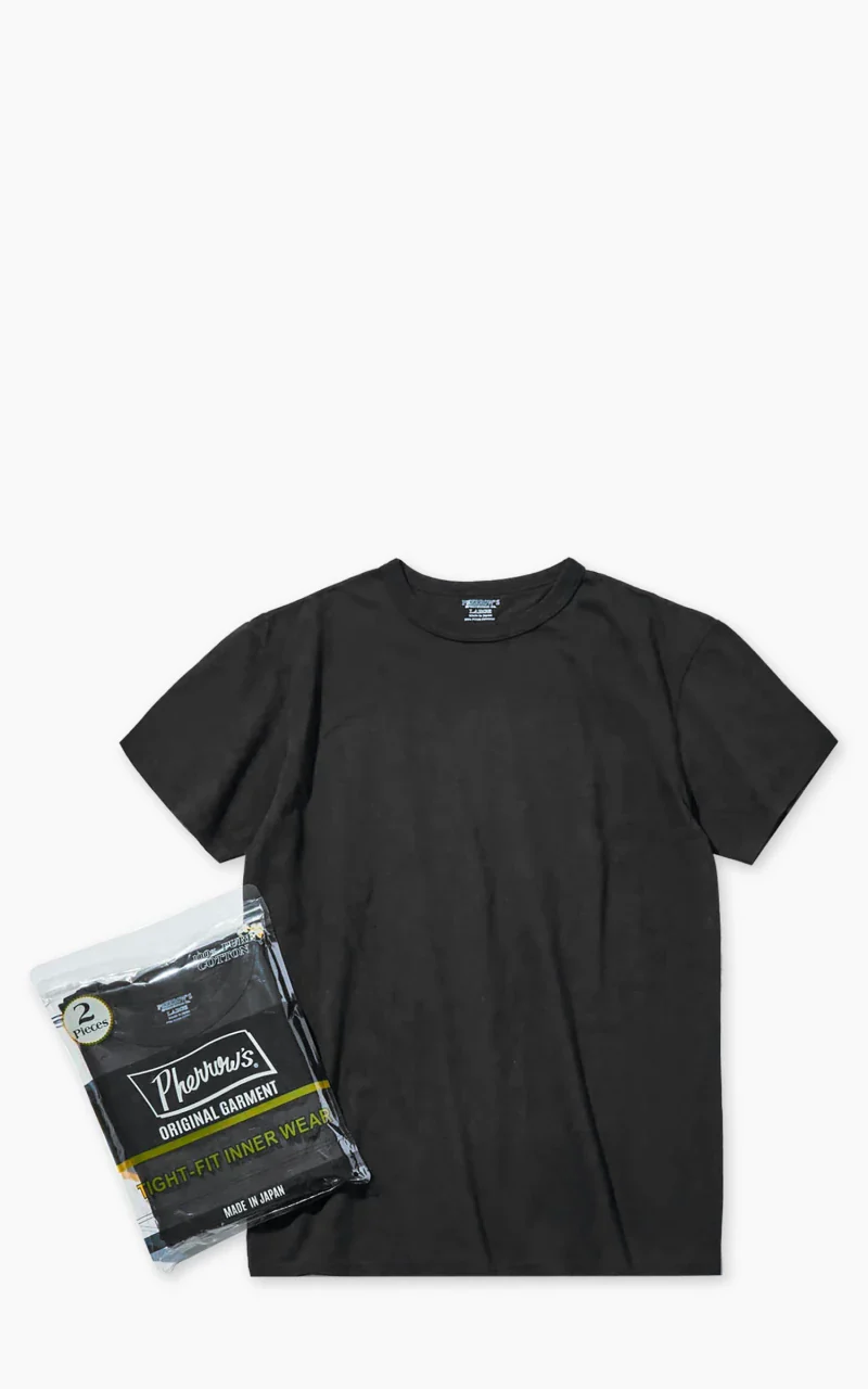 Pherrow's 2-Pack T-Shirt Black
