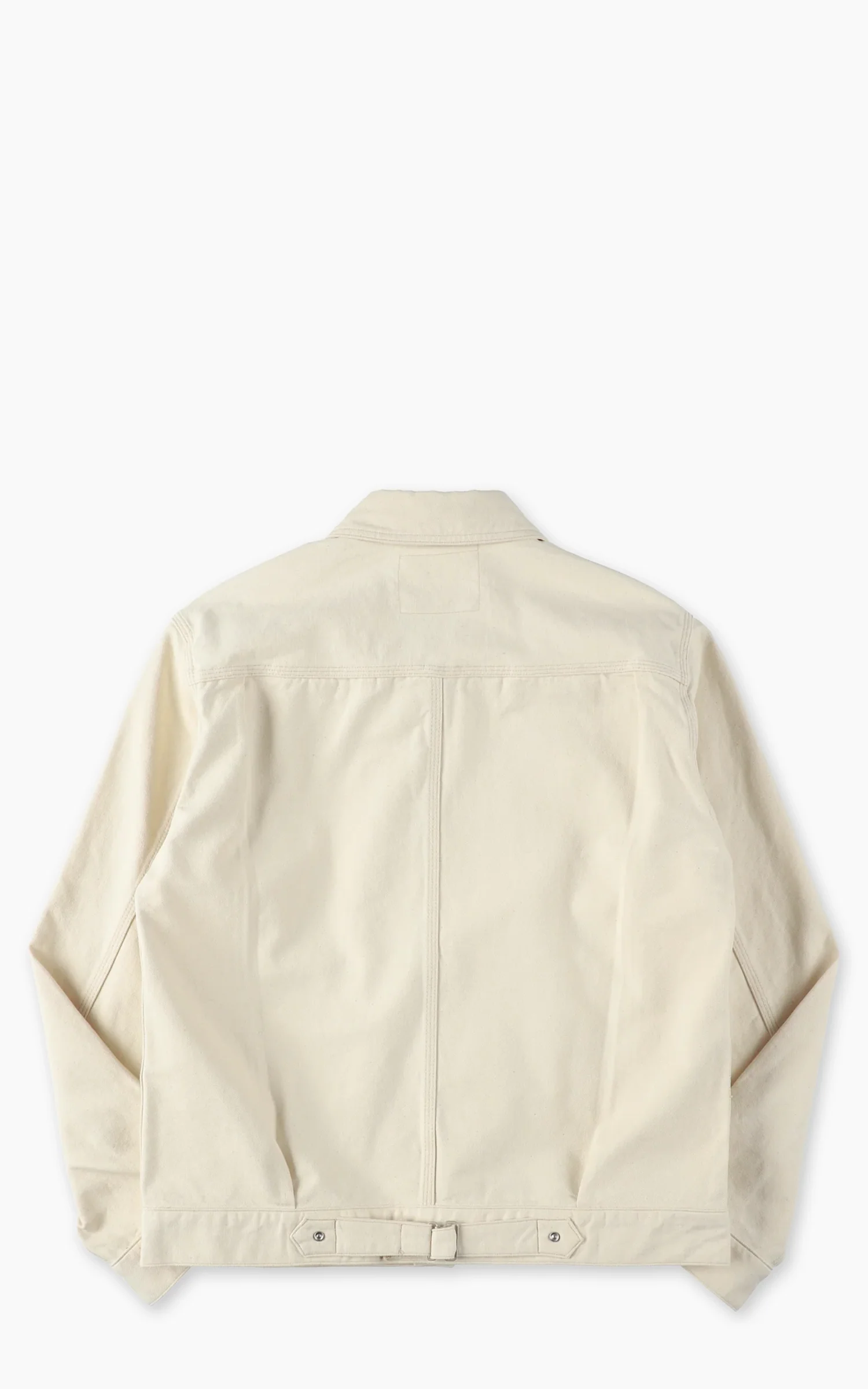 Pherrow's 222WJ Cotton Duck Work Jacket Natural - Image 3