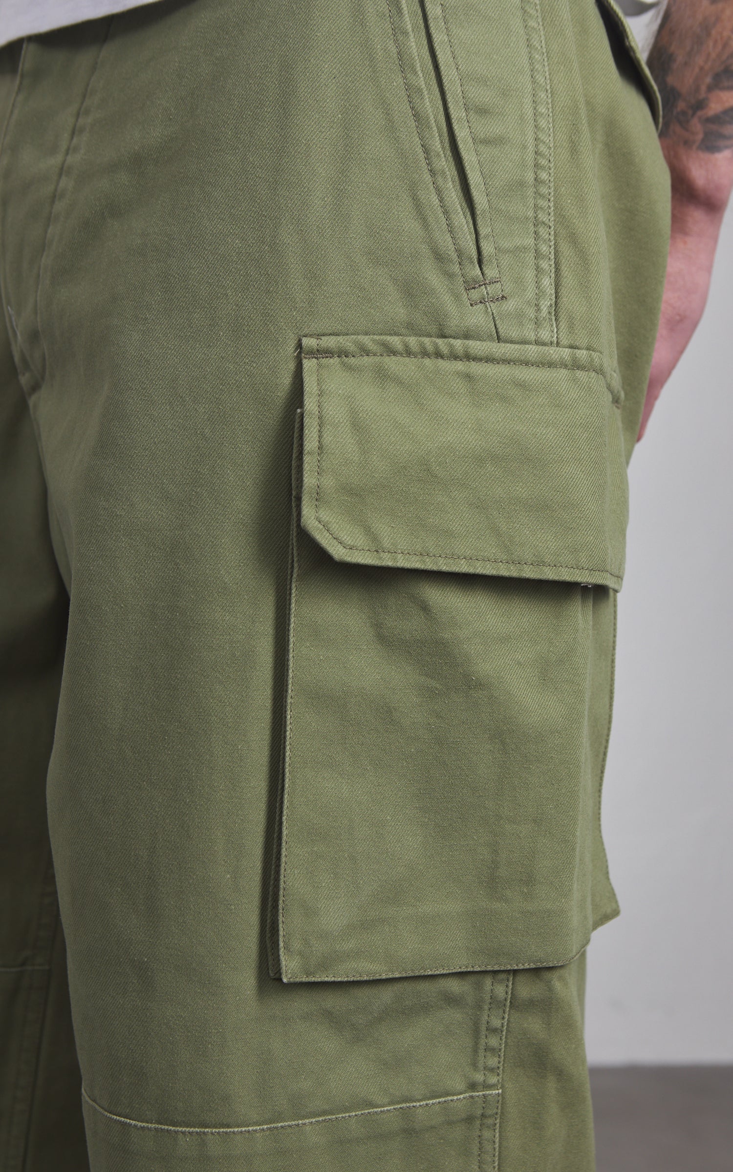 Pherrow's 25W-P-M47 French Military M47 Cargo Pant Olive - Image 6