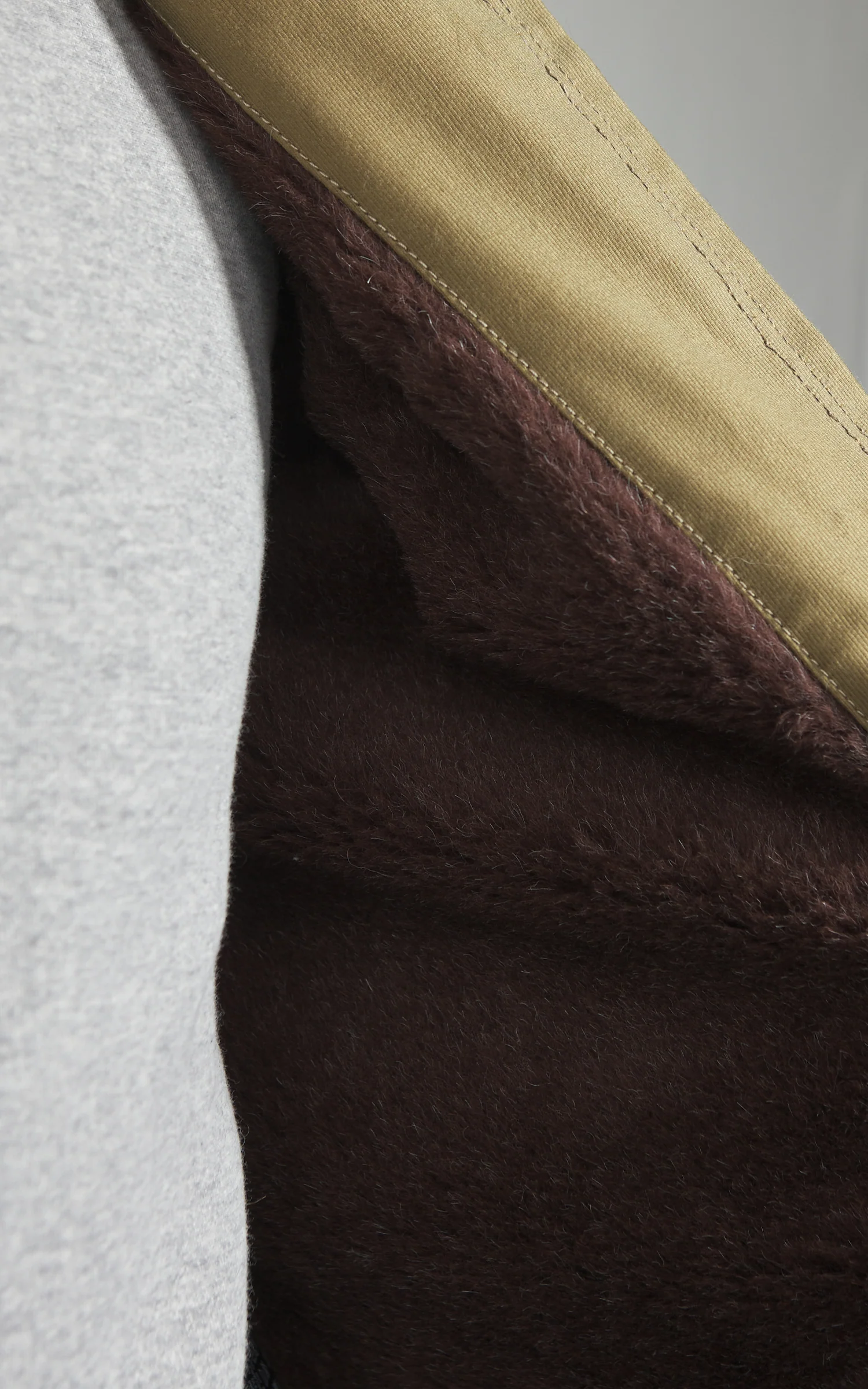 Pherrow's 25W-P1168DJ Deck Jacket Alpaca Faded Khaki - Image 6