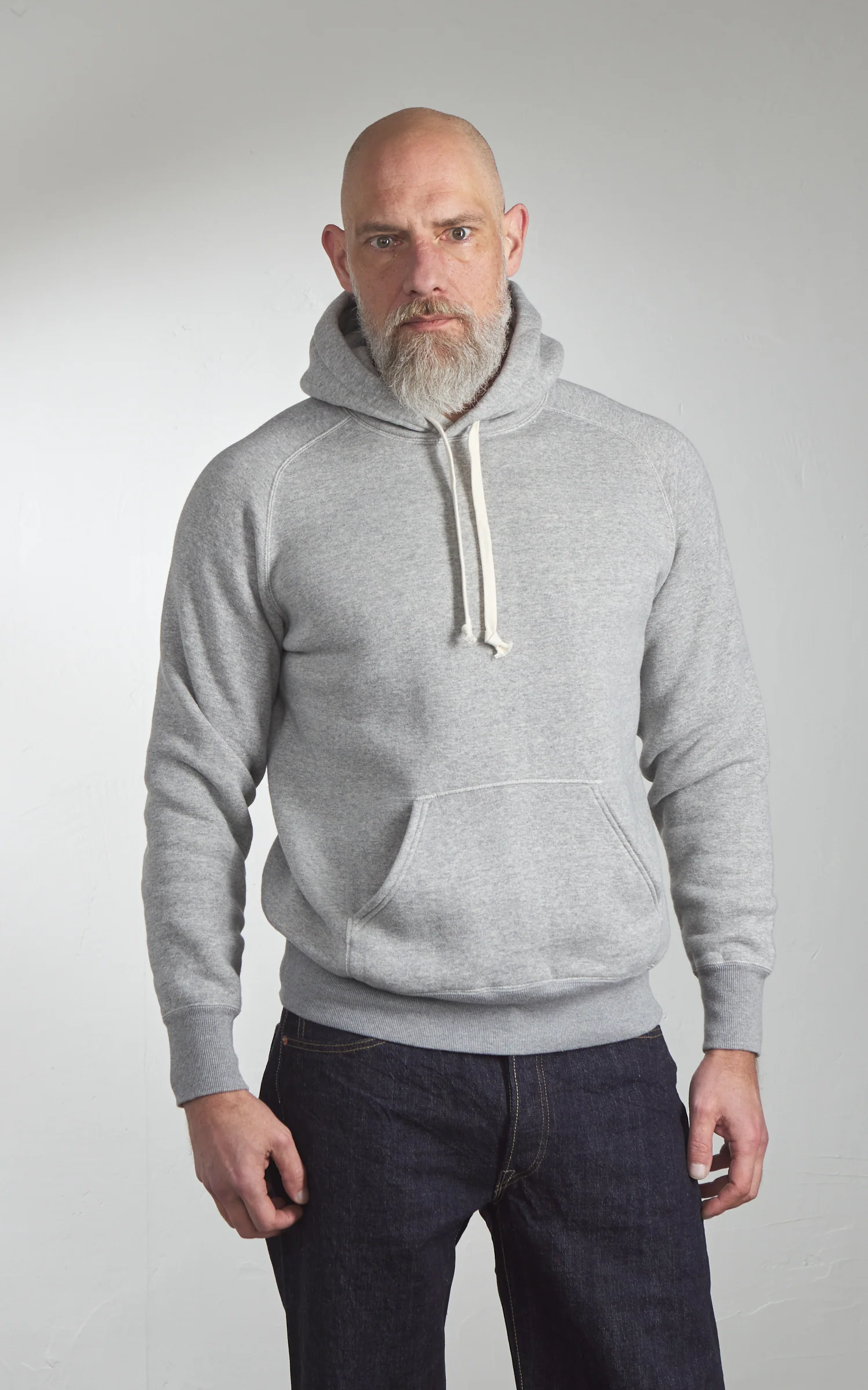 Pherrow's 25W-PVSH Pullover Hoodie Grey - Image 2