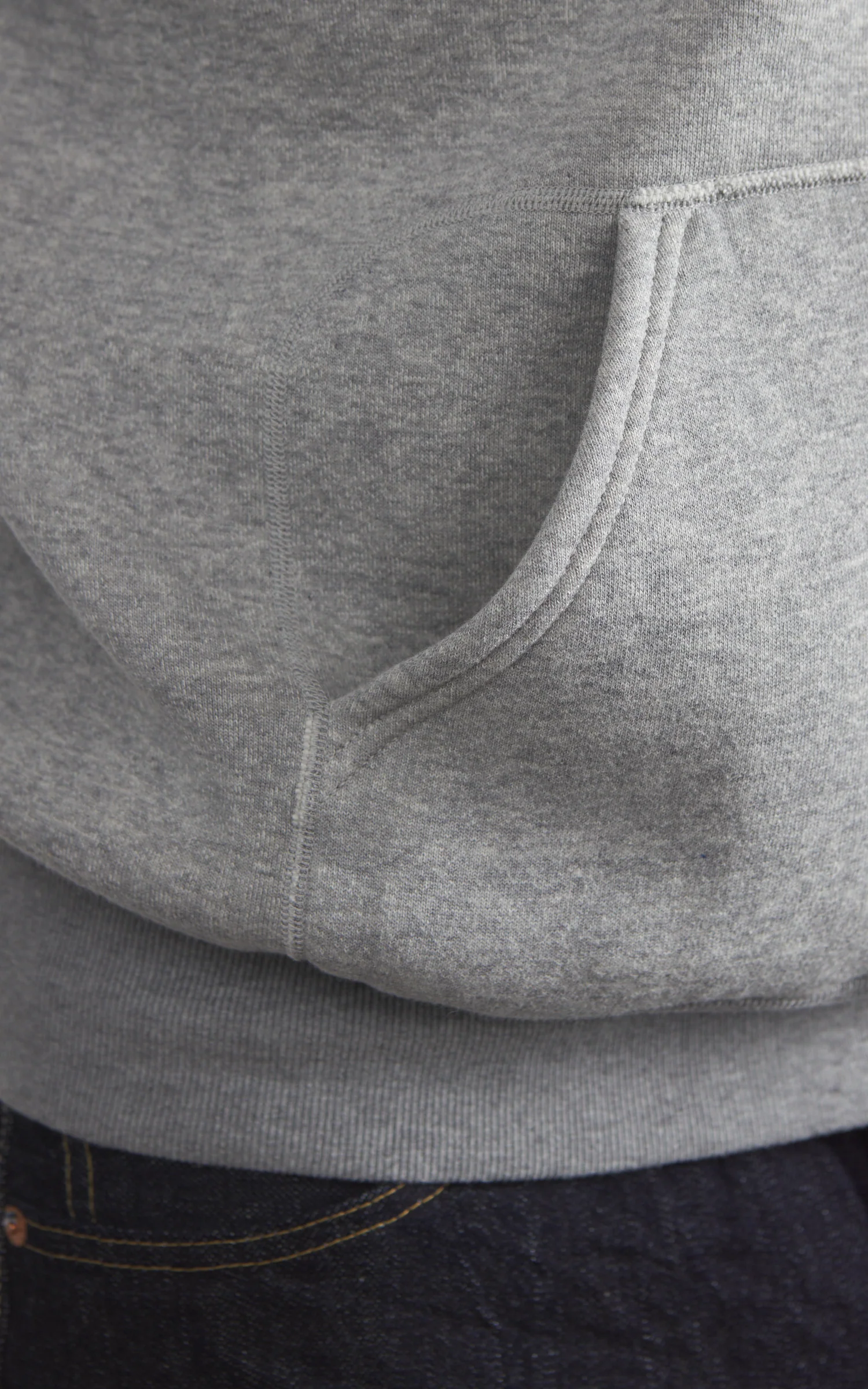 Pherrow's 25W-PVSH Pullover Hoodie Grey - Image 3