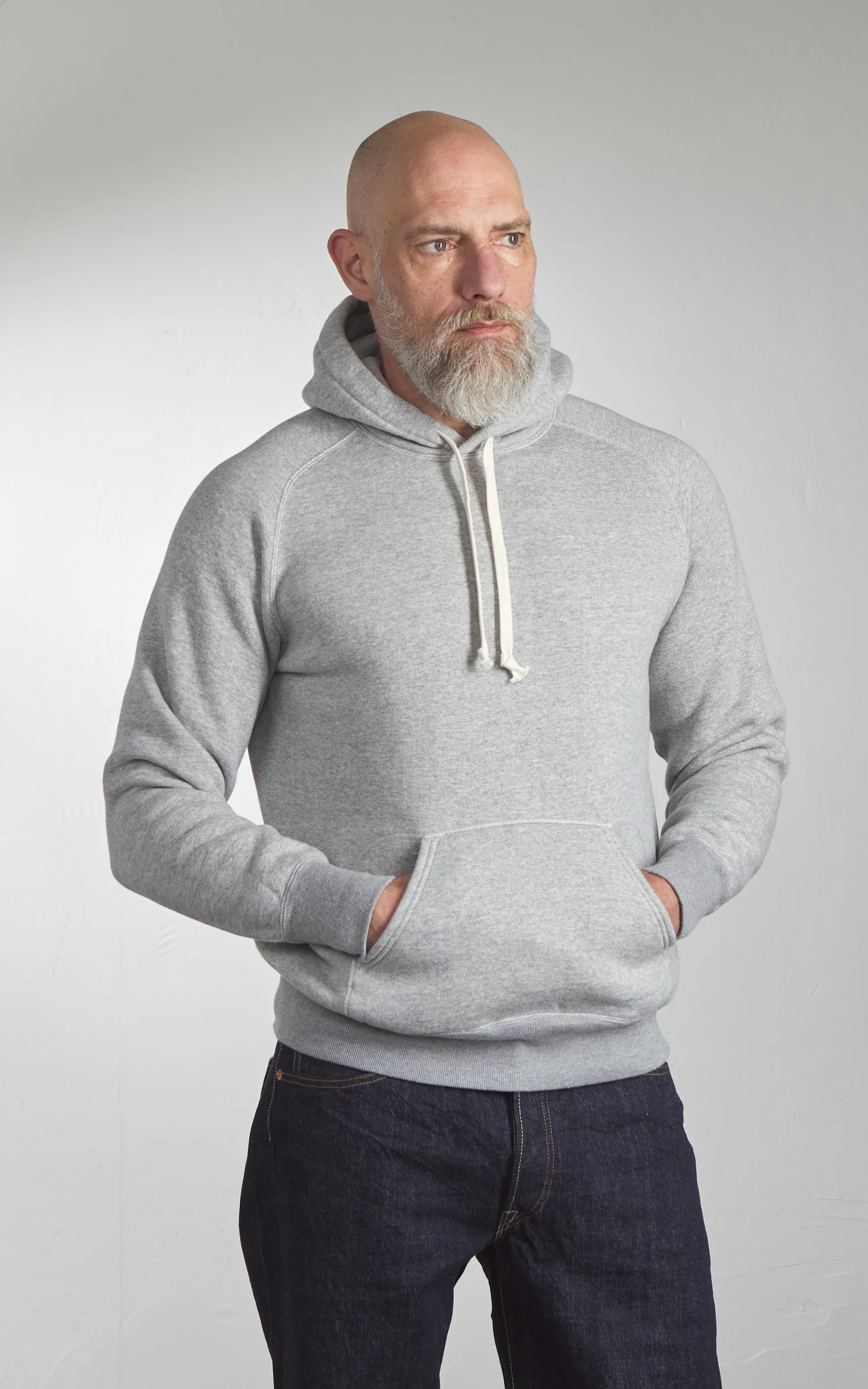 Pherrow's 25W-PVSH Pullover Hoodie Grey - Image 4