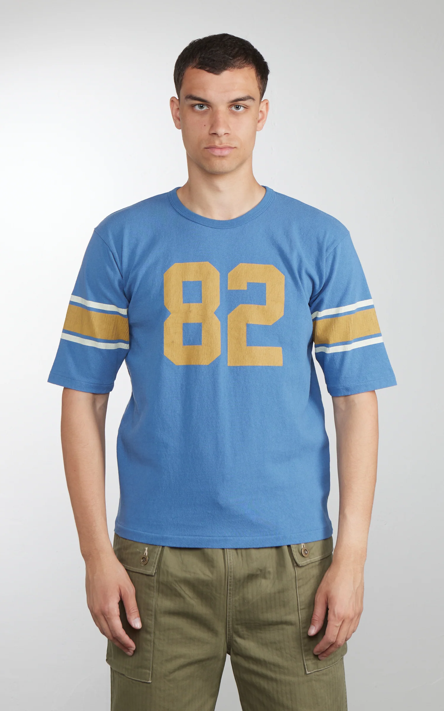Pherrow's 26S-PFBT1 Short Sleeve Football T-Shirt Navy - Image 2
