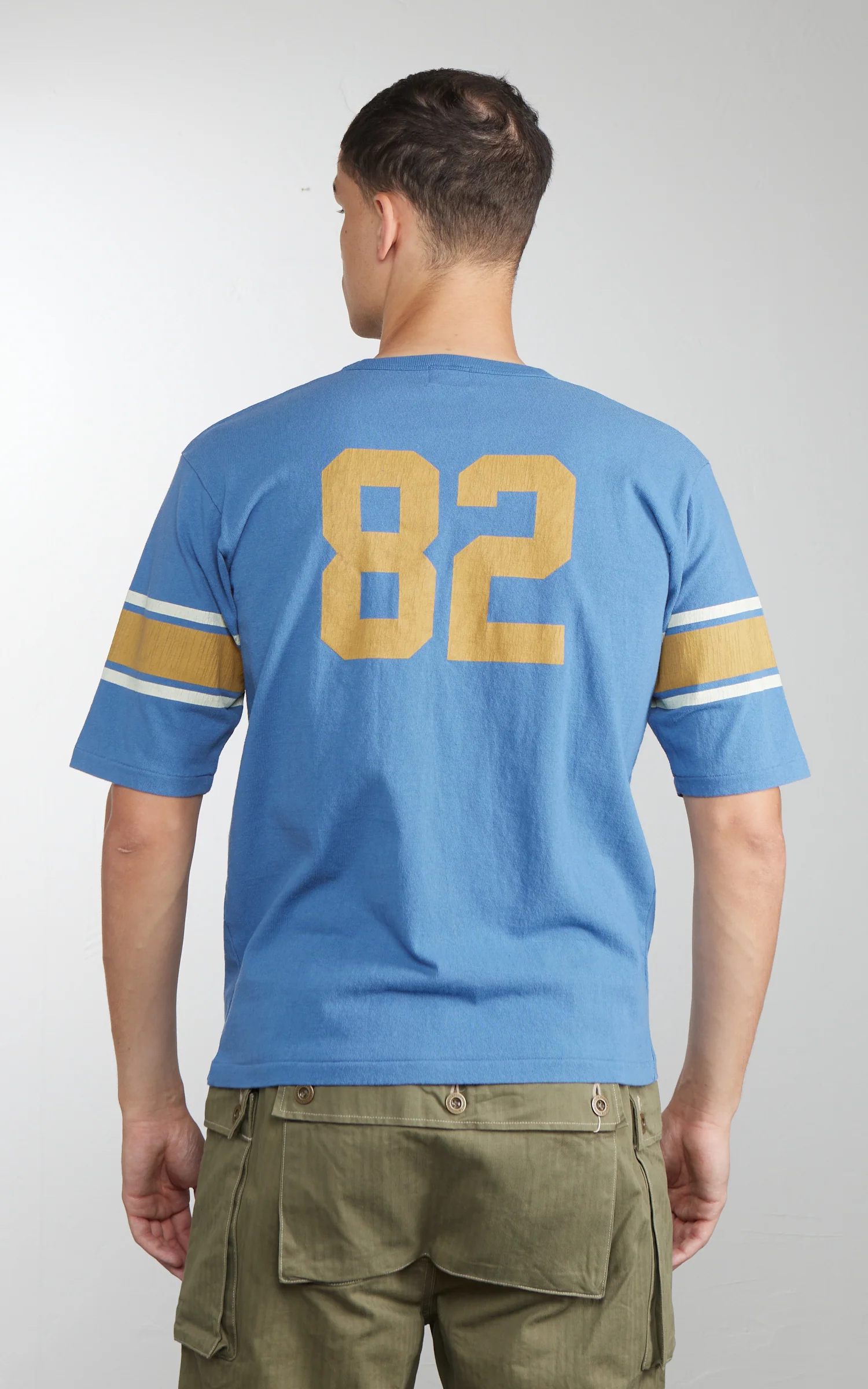 Pherrow's 26S-PFBT1 Short Sleeve Football T-Shirt Navy - Image 4