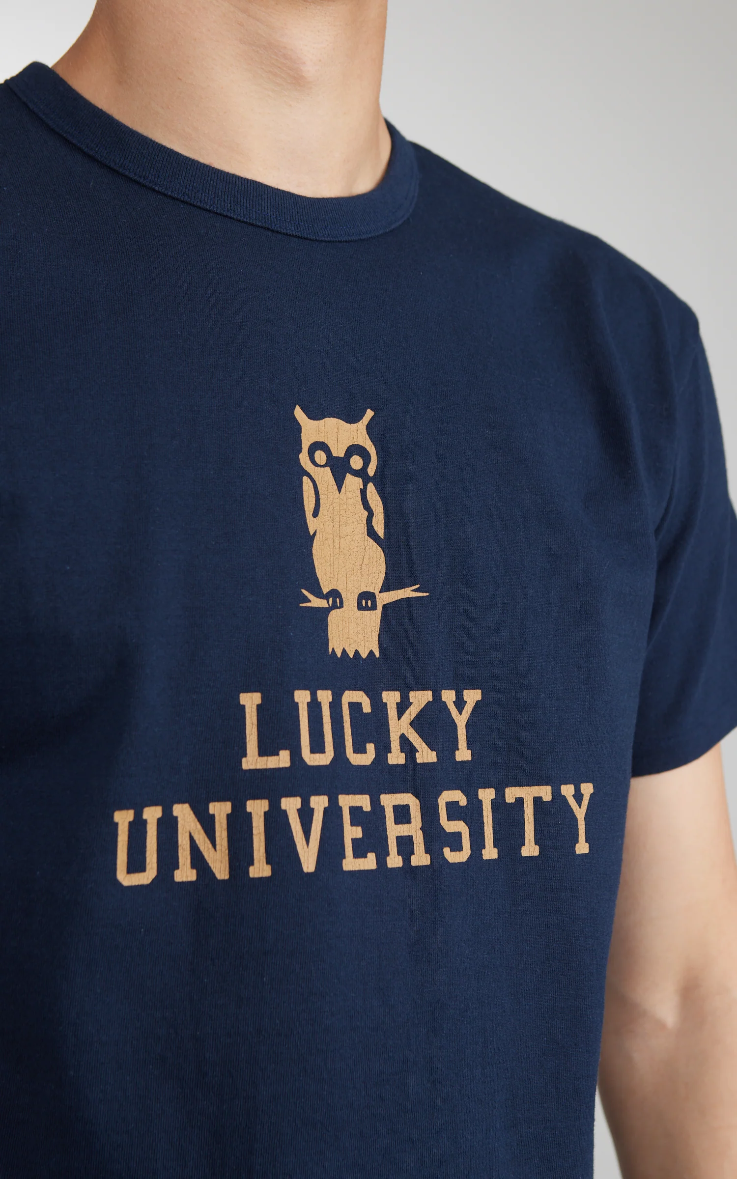 Pherrow's 26S-PMT2 Short Sleeve T-Shirt Navy - Image 3
