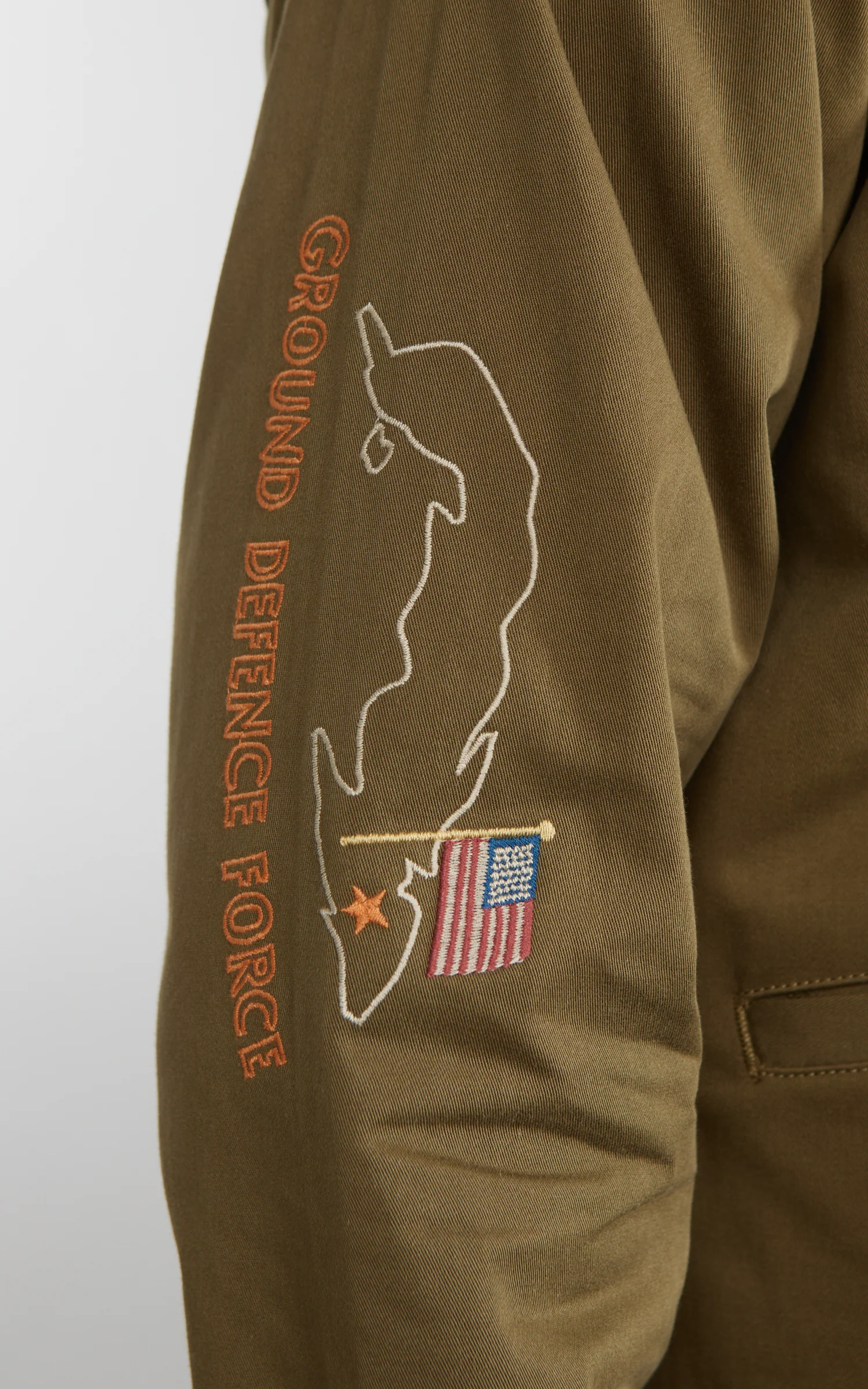 Pherrow's 26S-PVSJ1 Cuban Souvenir Jacket Olive - Image 6