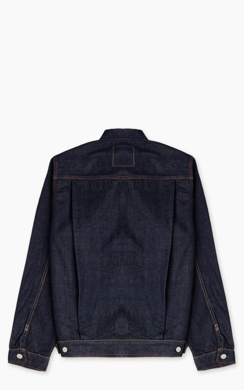 Pherrow's 407J-SW Type 2 Denim Jacket Indigo - Image 3