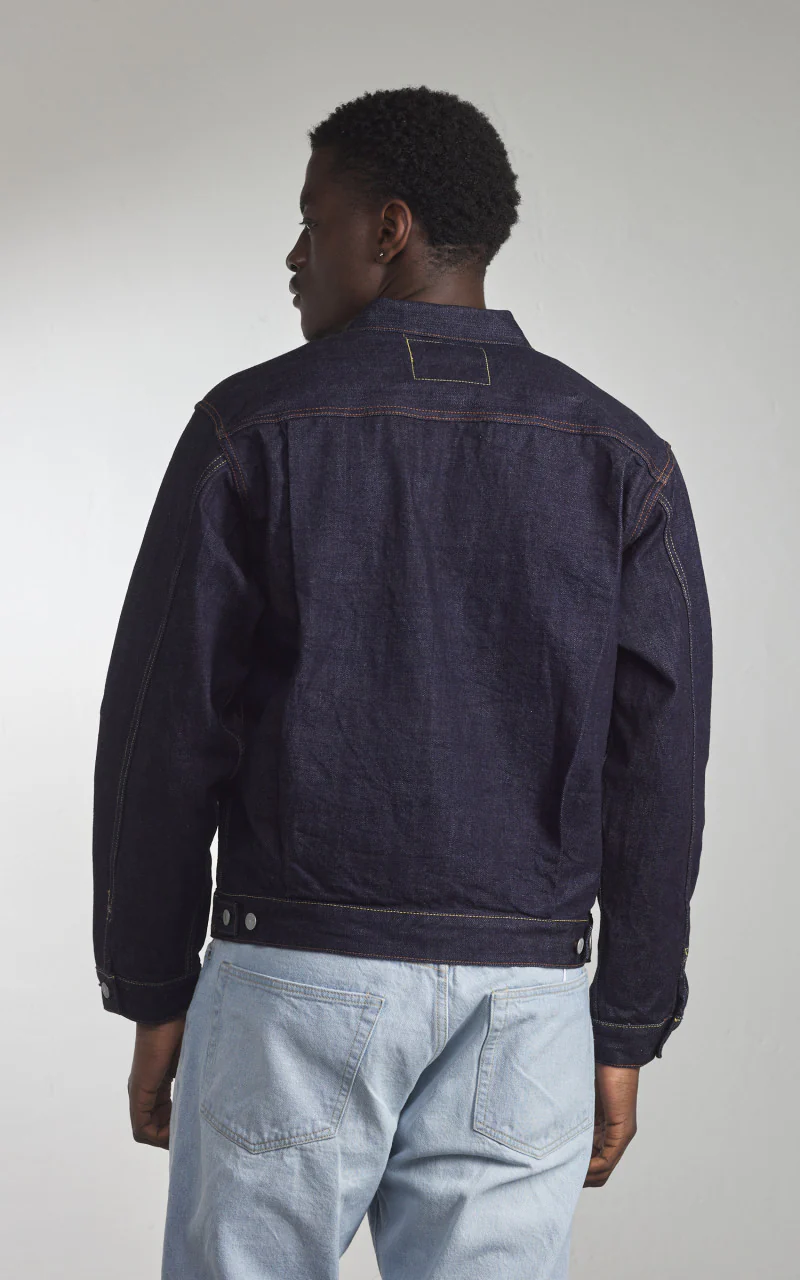 Pherrow's 407J-SW Type 2 Denim Jacket Indigo - Image 6