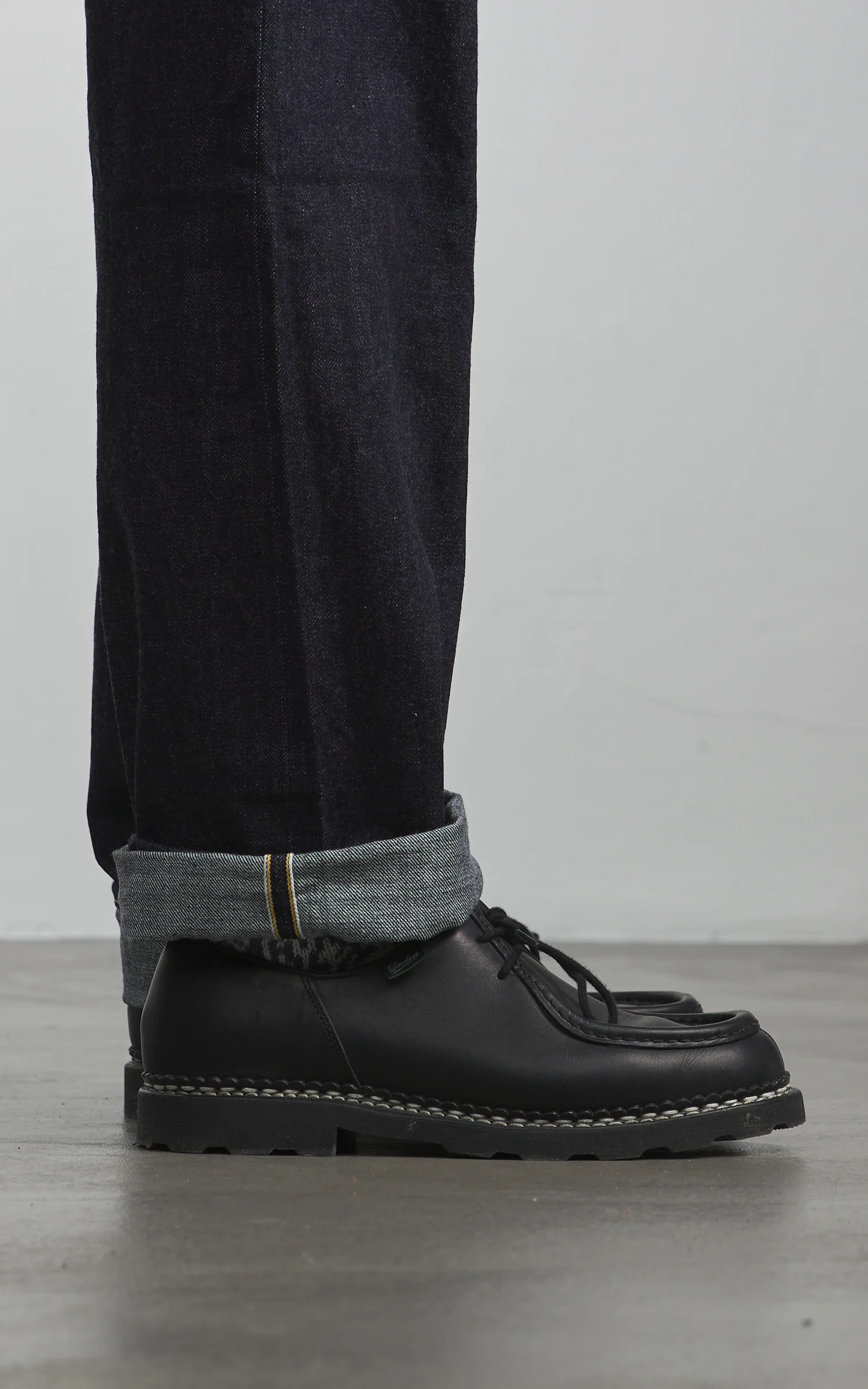 Pherrow's 521SW Straight Selvedge Jeans Indigo - Image 7