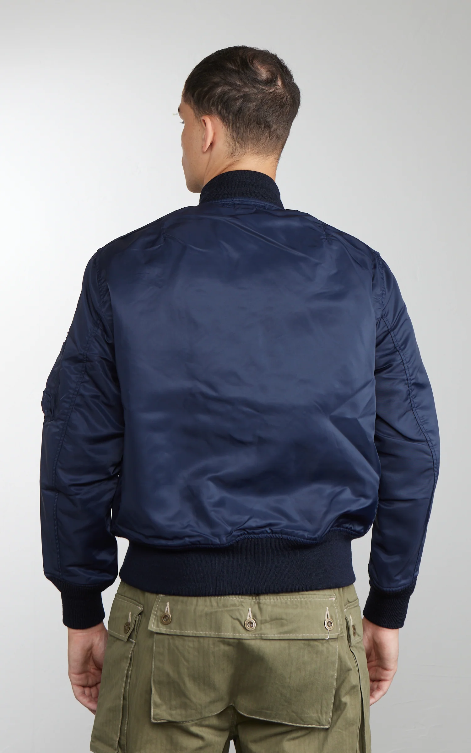 Pherrow's 26S-L-2A(TEST) "35th Anniversary" Flight Jacket Air Force Blue - Image 6