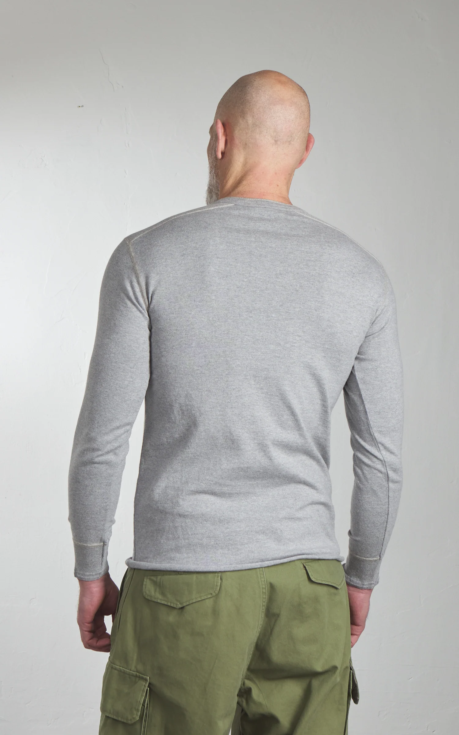 Pherrow's PCT2 Henley Longsleeve Ash Grey - Image 5
