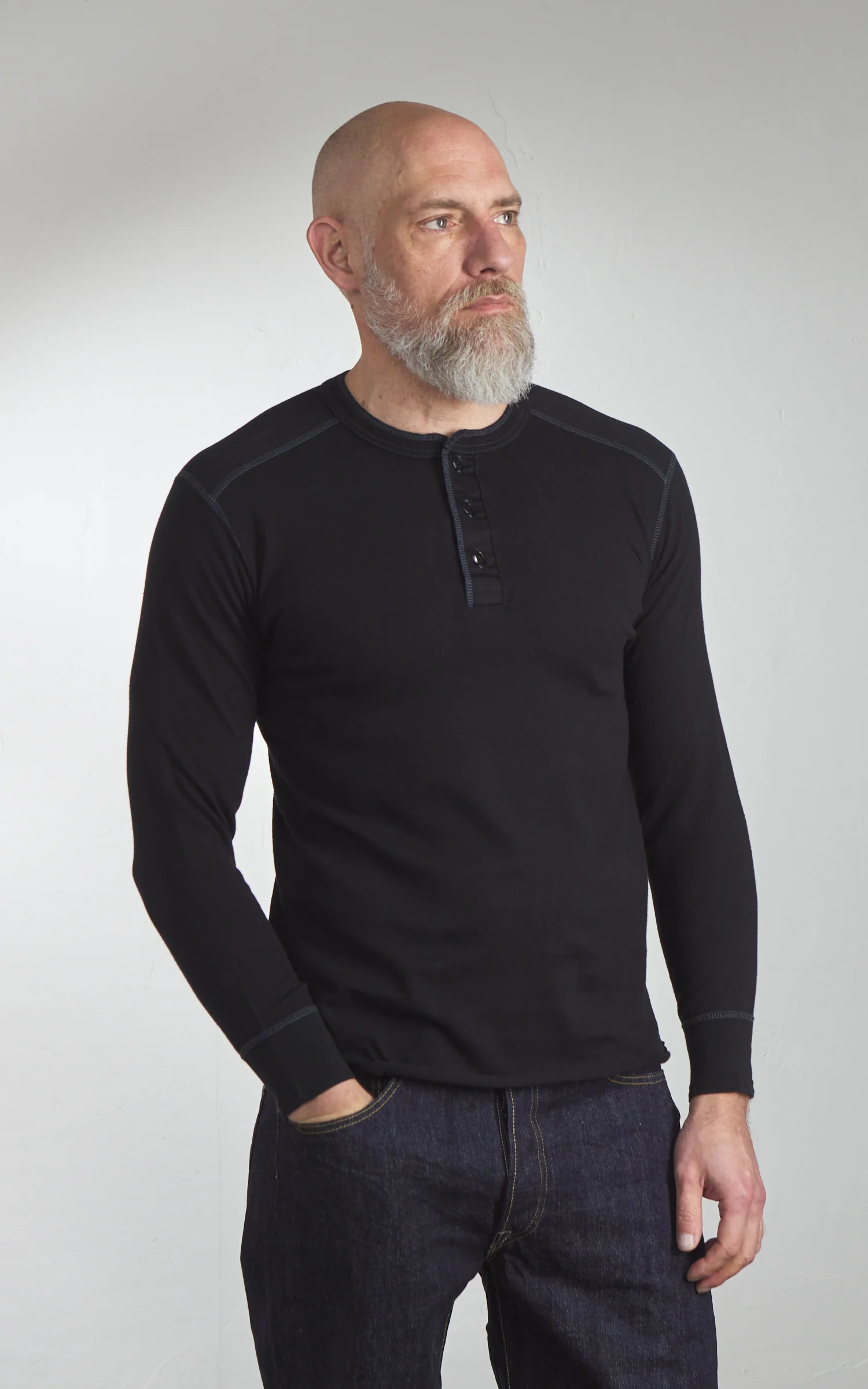 Pherrow's PCT2 Henley Longsleeve Black - Image 4