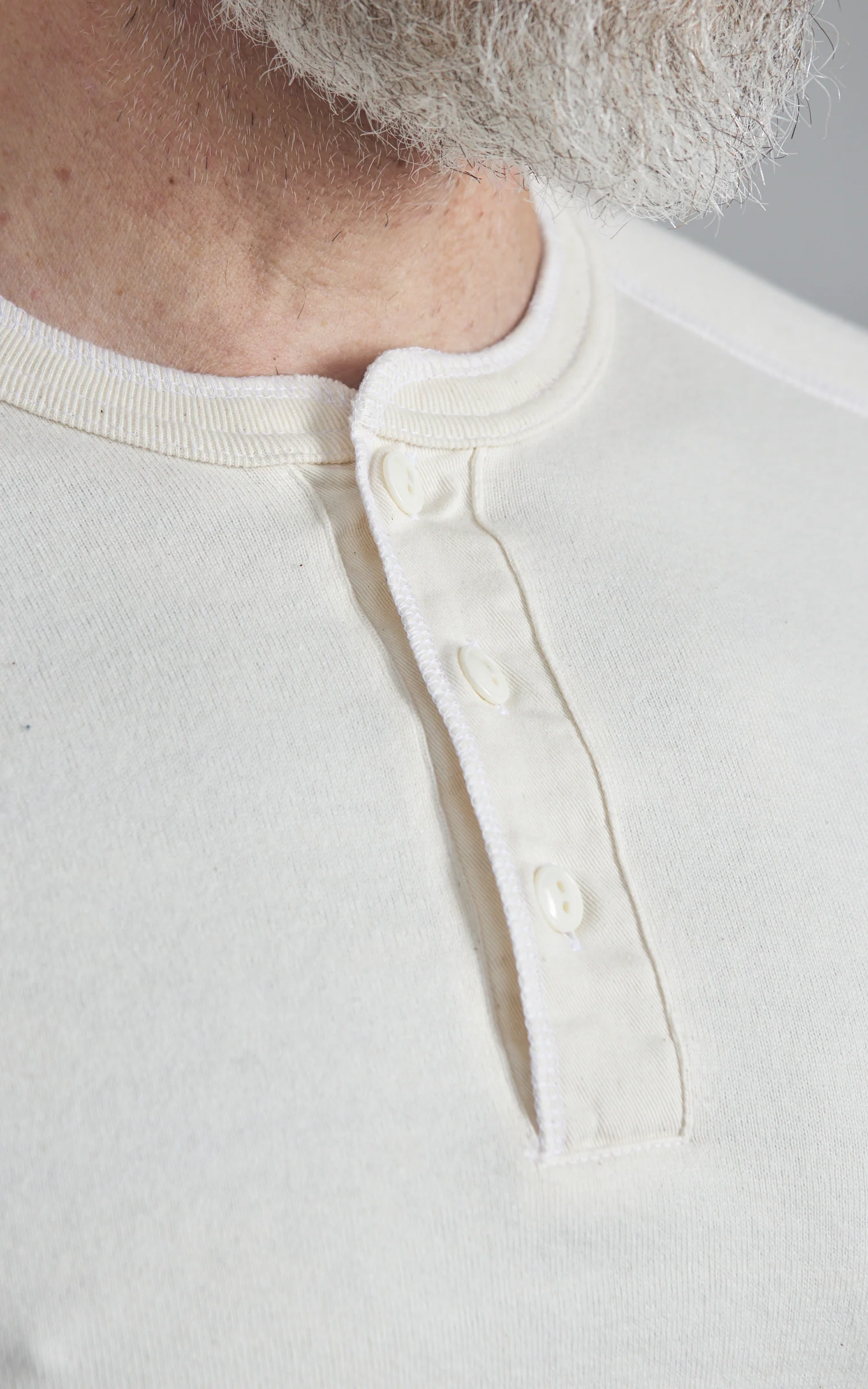 Pherrow's PCT2 Henley Longsleeve Oatmeal - Image 3