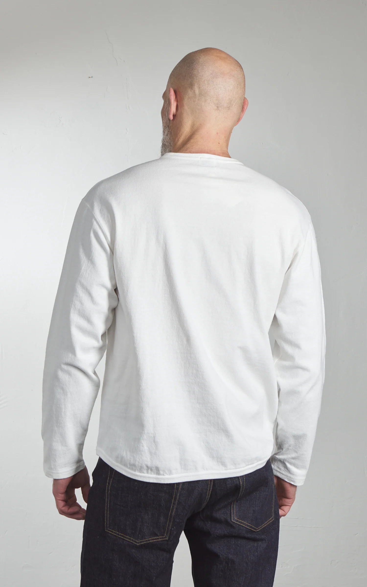 Pherrow's PLFT1 Football Longsleeve Tee White - Image 5