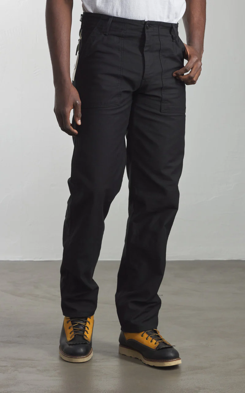 Pherrow's PUP1 Baker Pants Back Satin Black - Image 4
