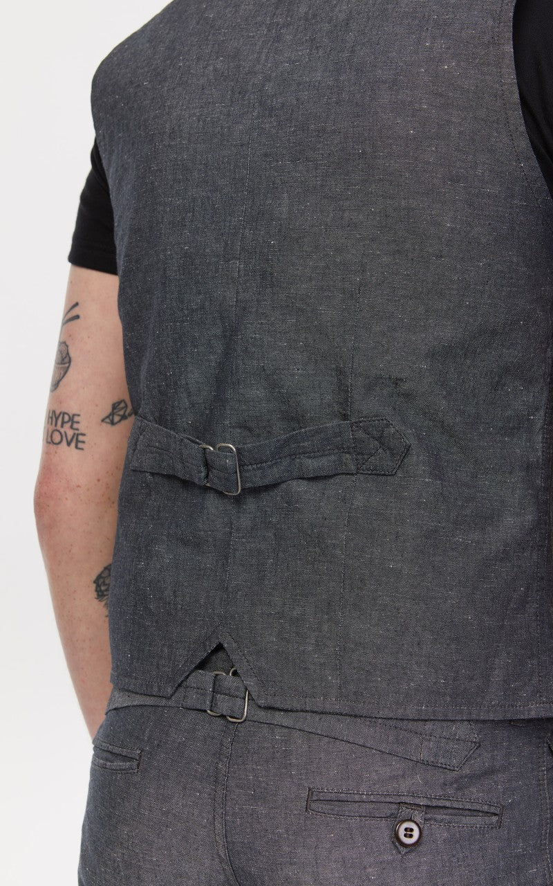 Pike Brothers 1905 Hauler Vest Smoke Grey - Image 7