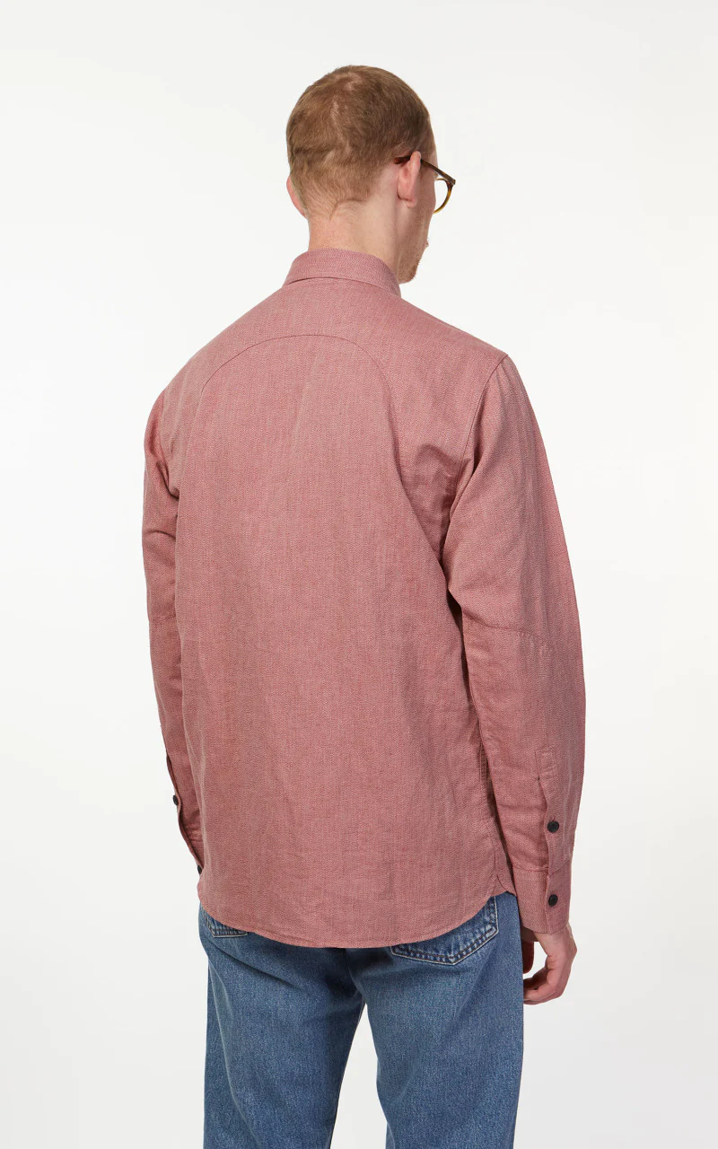 Pike Brothers 1932 Engineer Shirt Union Red - Image 6