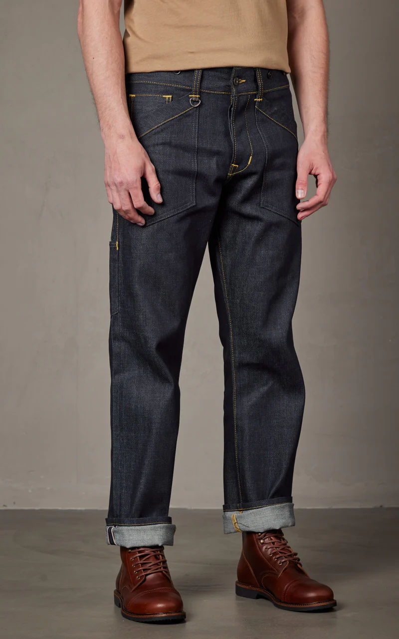 Pike Brothers 1936 Chopper Pant Metal 11oz - Image 3
