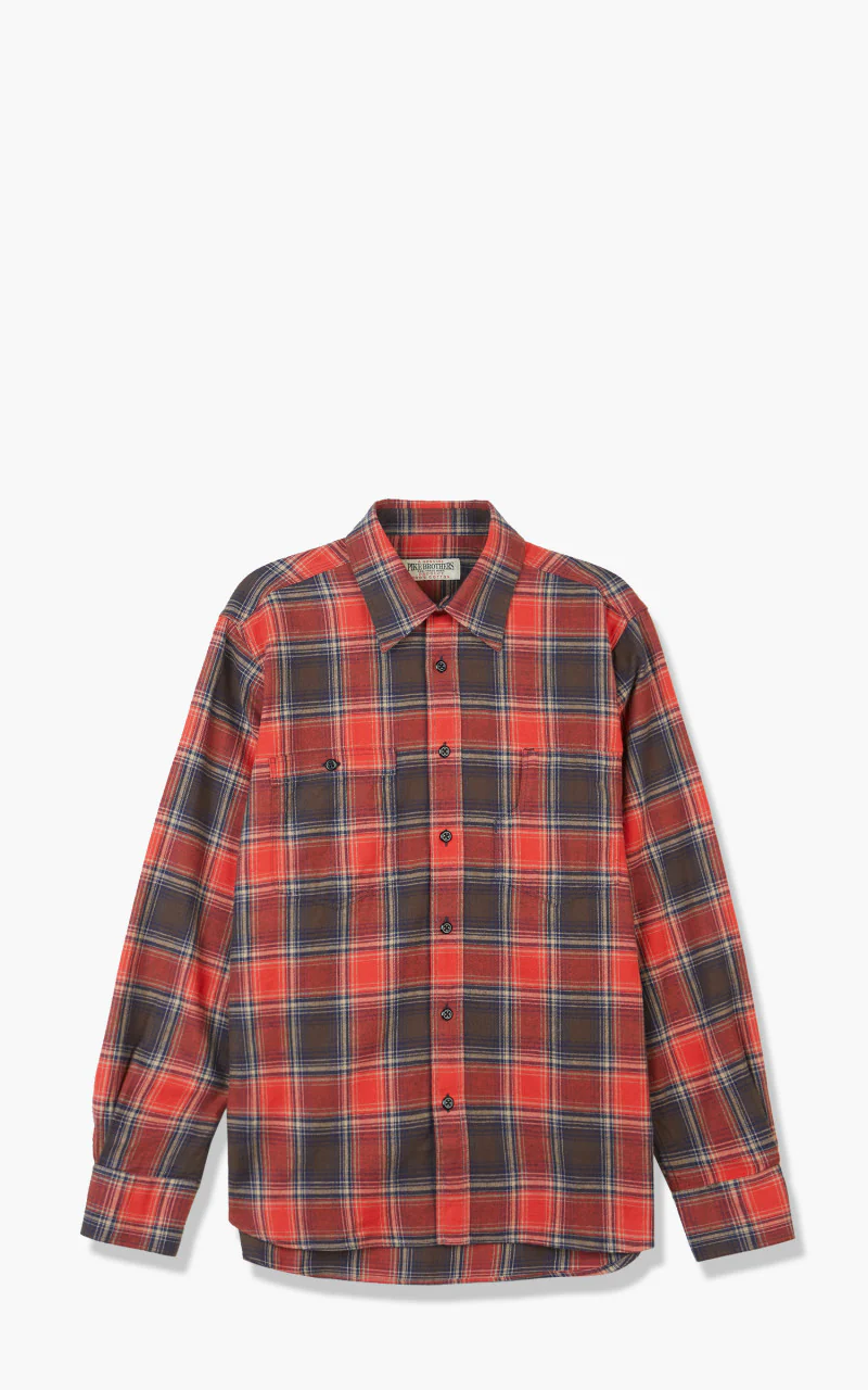 Pike Brothers 1937 Roamer Shirt Graham Red