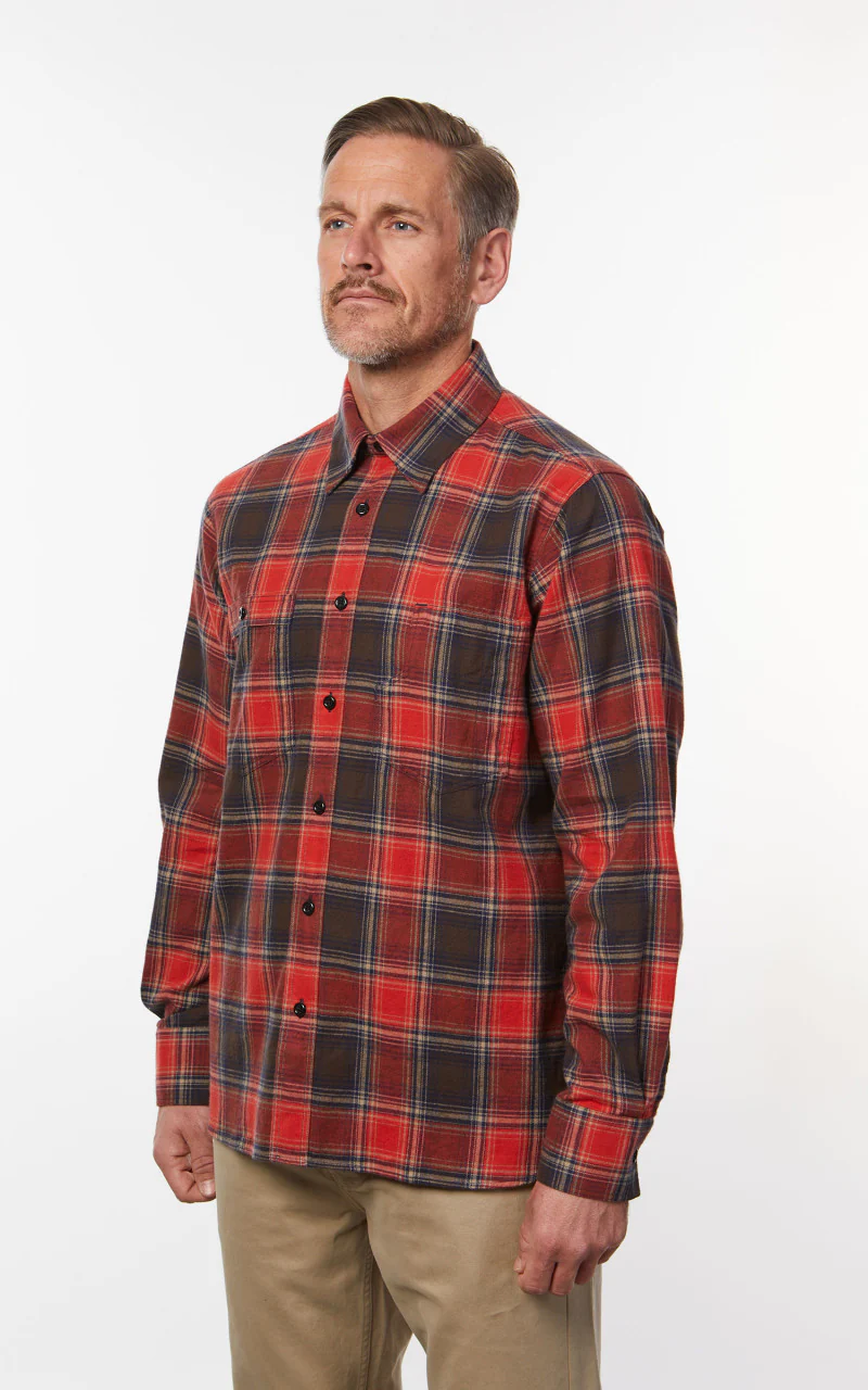 Pike Brothers 1937 Roamer Shirt Graham Red - Image 4