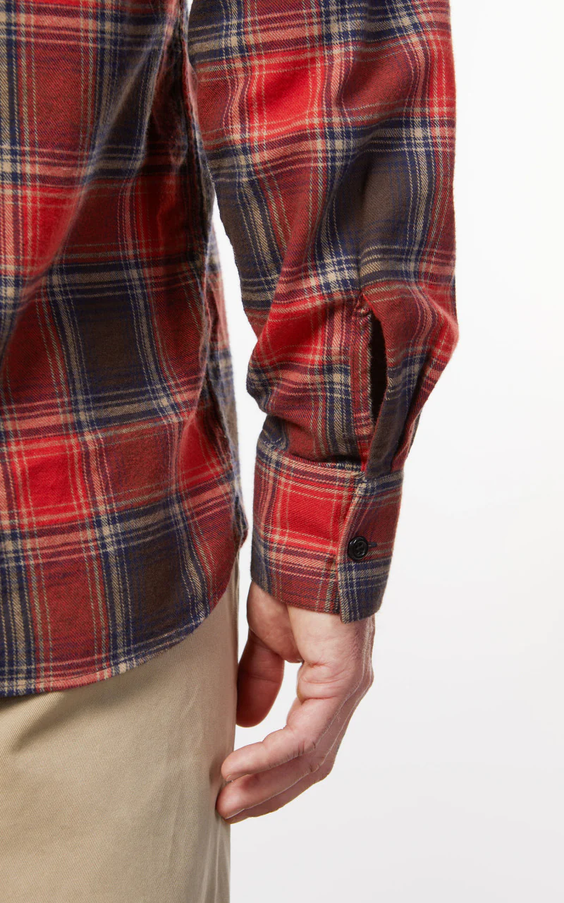 Pike Brothers 1937 Roamer Shirt Graham Red - Image 7