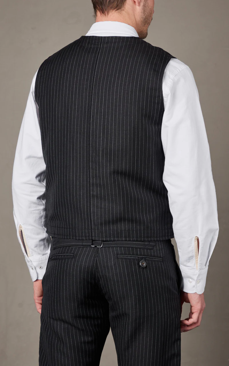 Pike Brothers 1937 Roamer Vest Chicago Black - Image 4