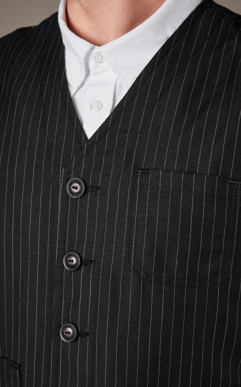 Pike Brothers 1937 Roamer Vest Chicago Black - Image 5