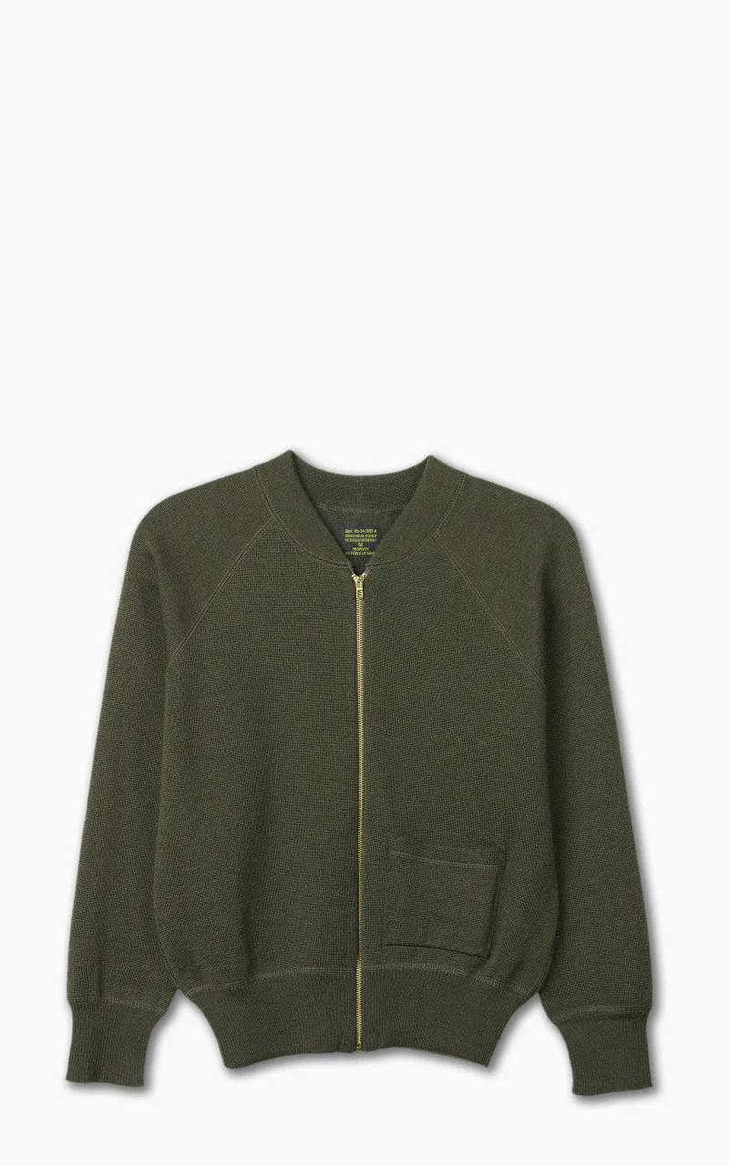 Pike Brothers 1943 C2 Sweater Olive Drab