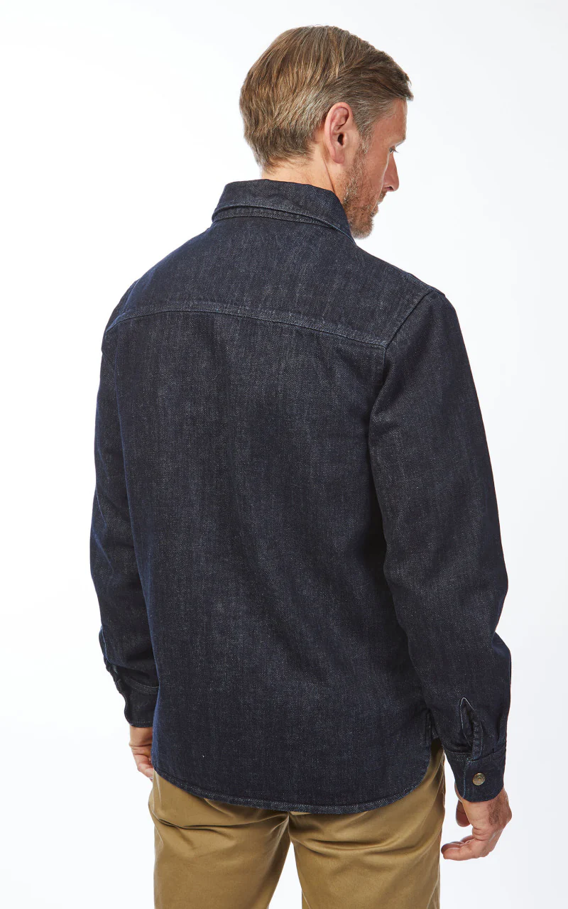 Pike Brothers 1943 CPO Shirt 12oz Indigo - Image 7
