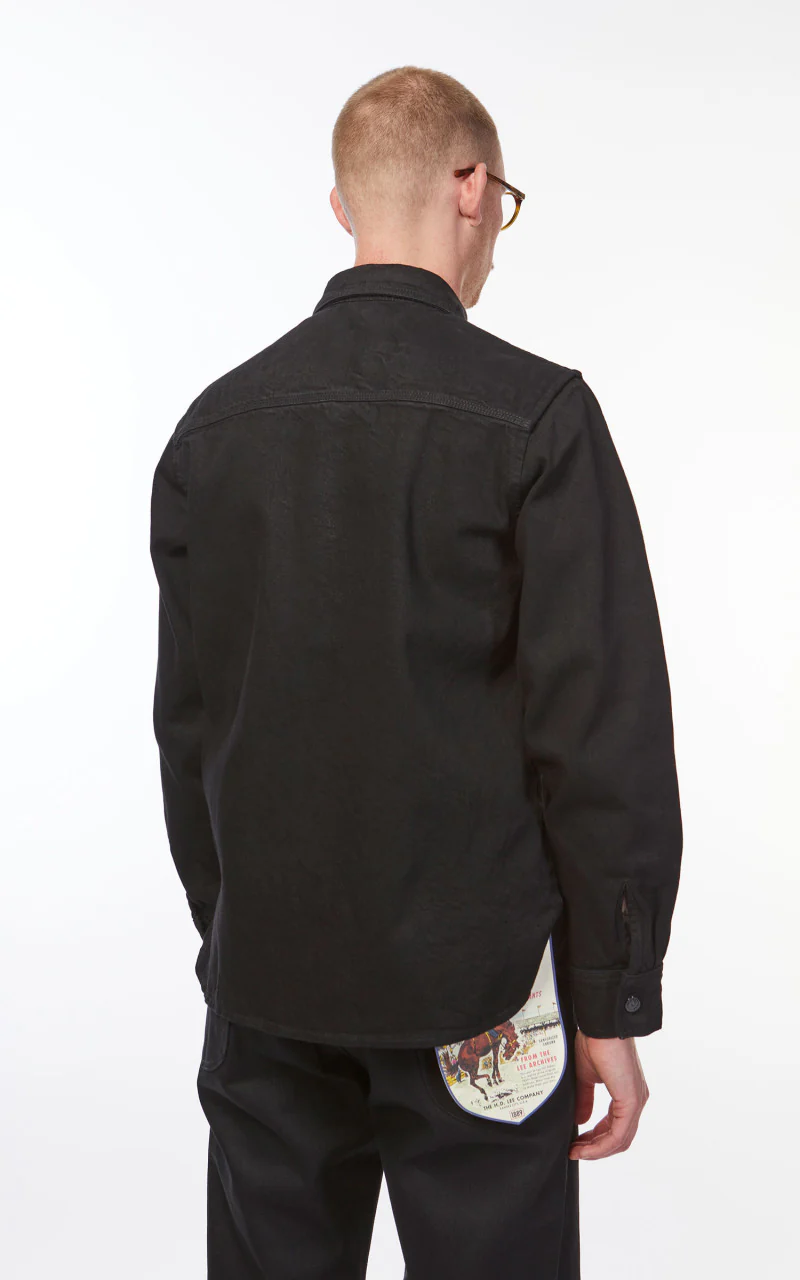 Pike Brothers 1943 CPO Shirt Pitch Black - Image 7